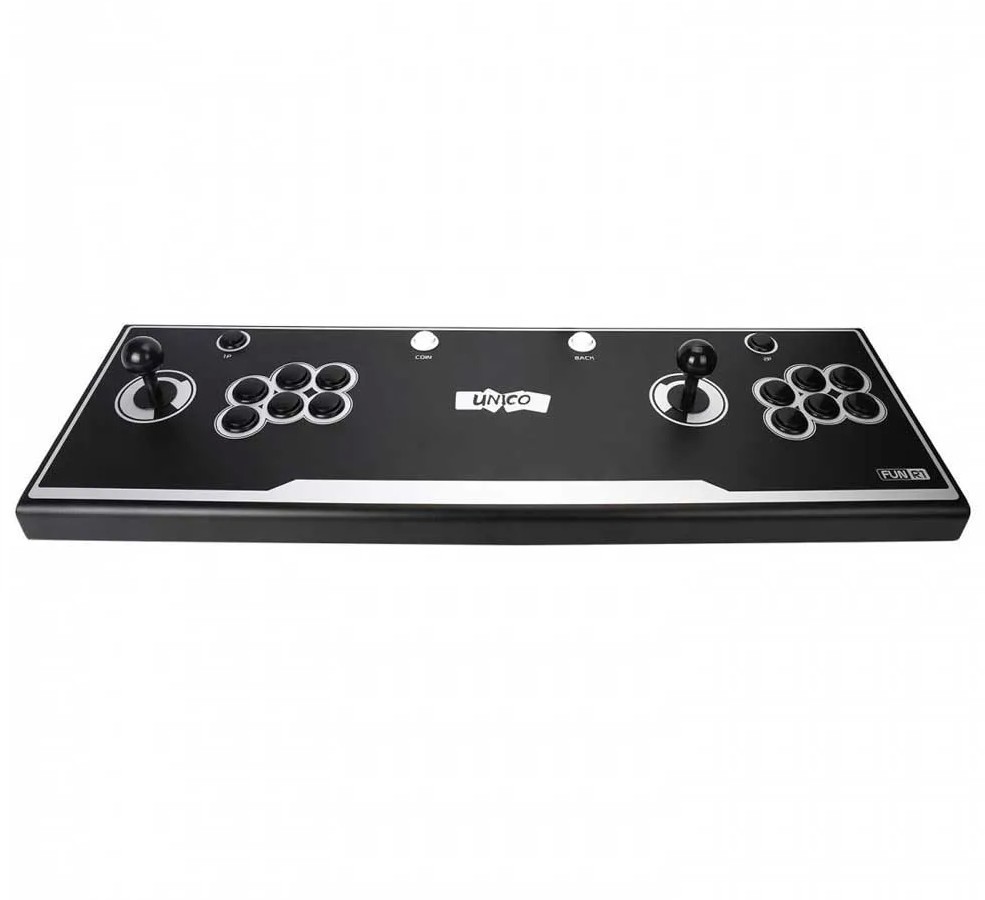 UNICO Fun R1 Retro Arcade Fight Stick with 40 SNK Classic Games
