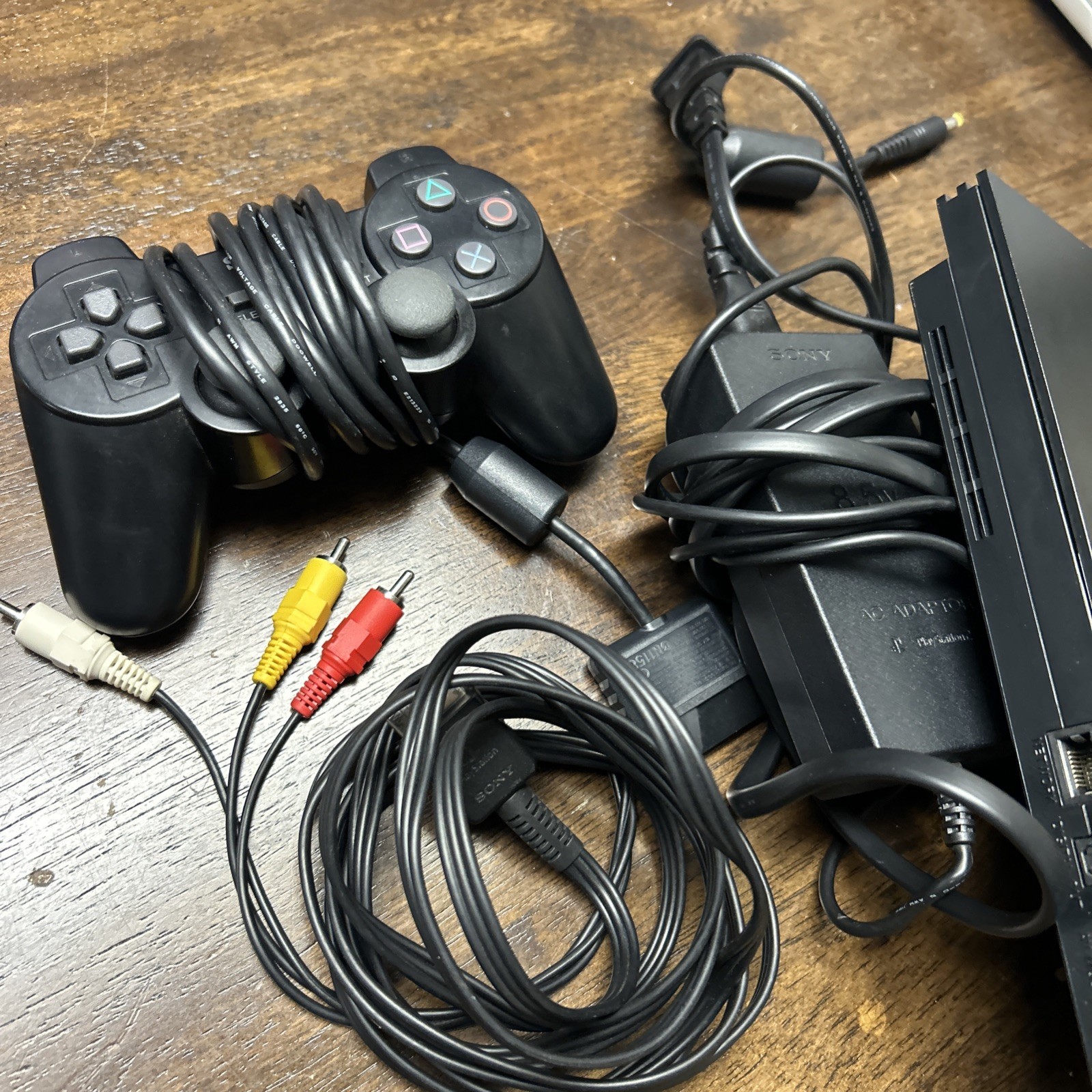 Sony PlayStation 2 Slim Console – Black Tested And Working