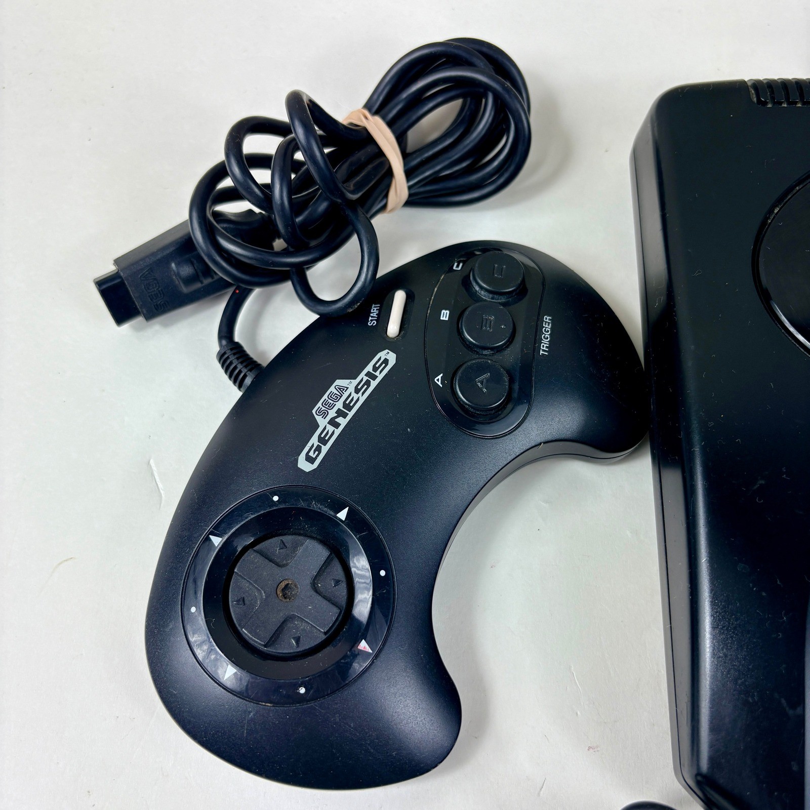 Sega Genesis Model 2 MK-1631 Console OEM RF Unit Controller Power Adaptor