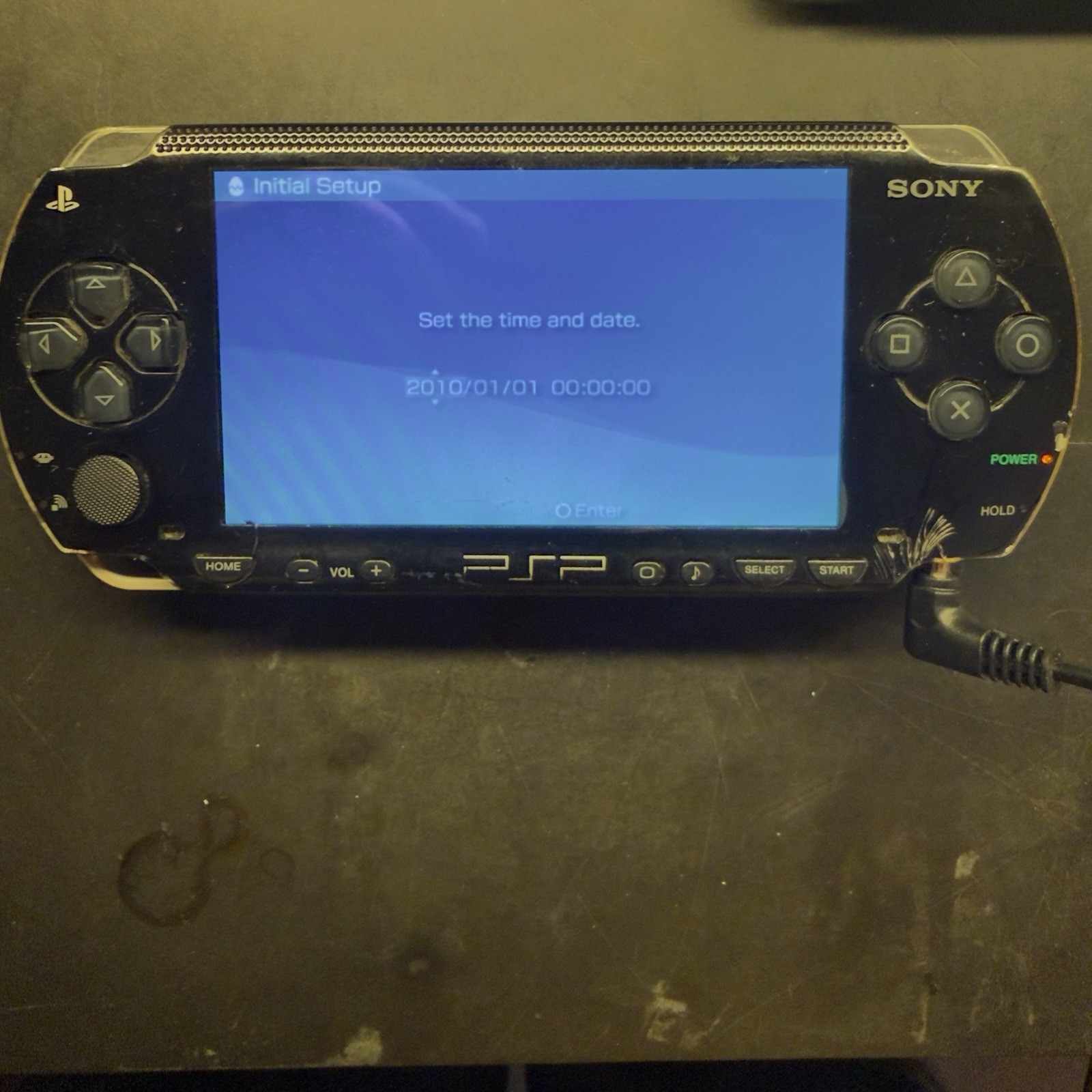 Sony PSP 1000 Portable Entertainment Pack – Black – Works -Check Description