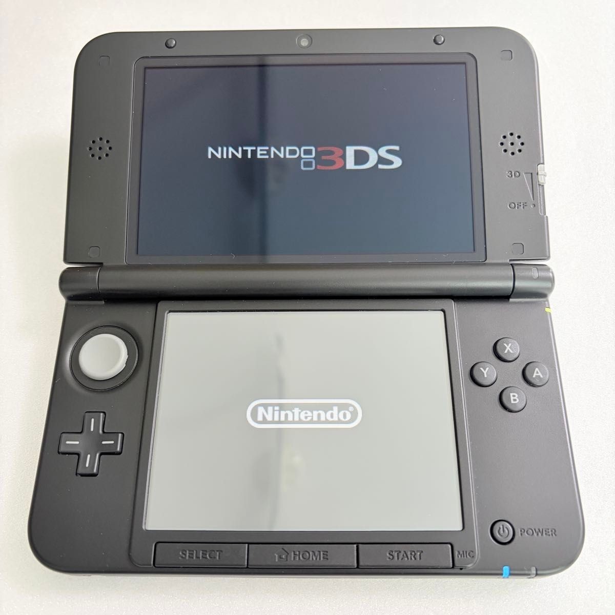 Nintendo 3DS XL LL Black Console Stylus Working Tested Japanese ver