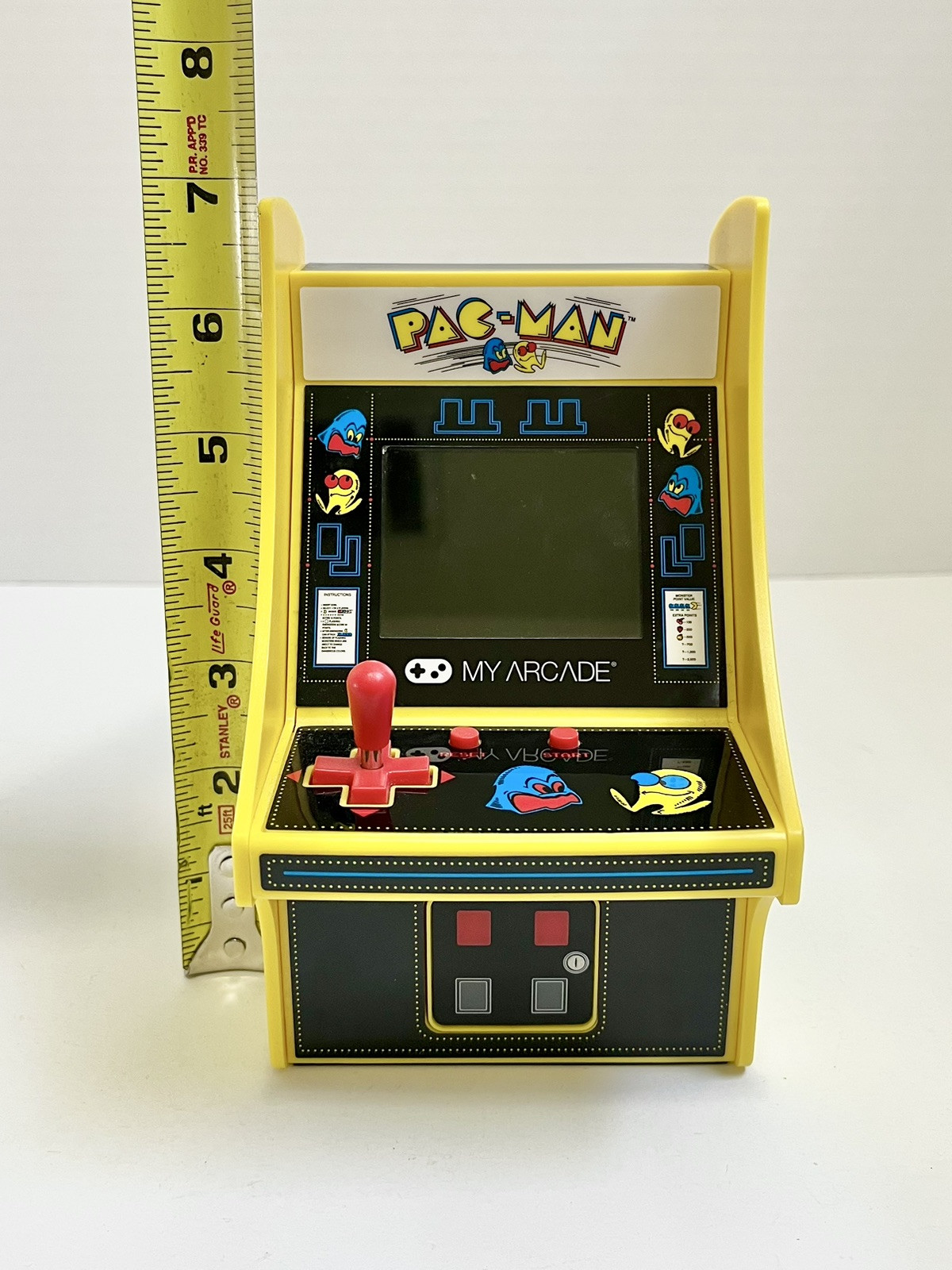 My Arcade Pac-Man Micro Player Retro Machine 7” Mini Cabinet Game 2018 Tested