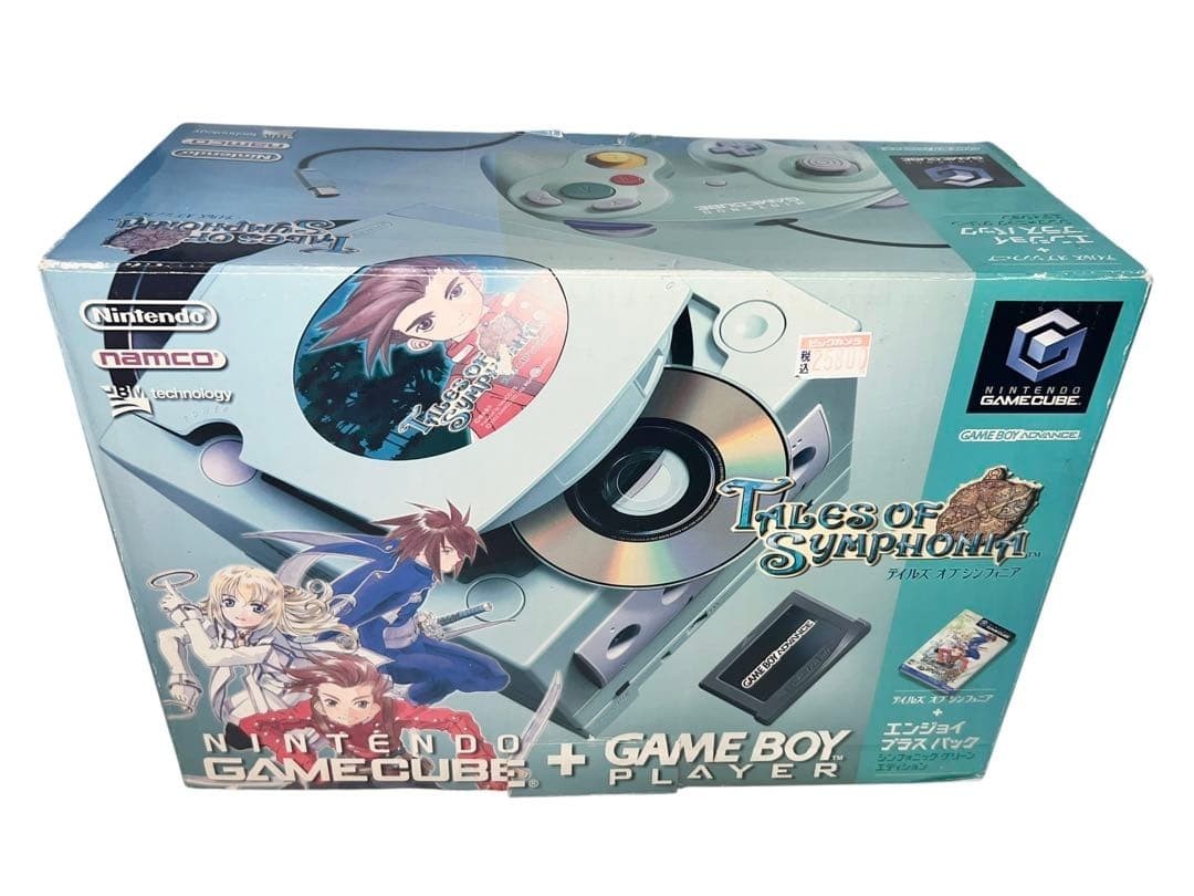 Nintendo Gamecube Tales of Symphonia Green Console Box Junk Untested Japan