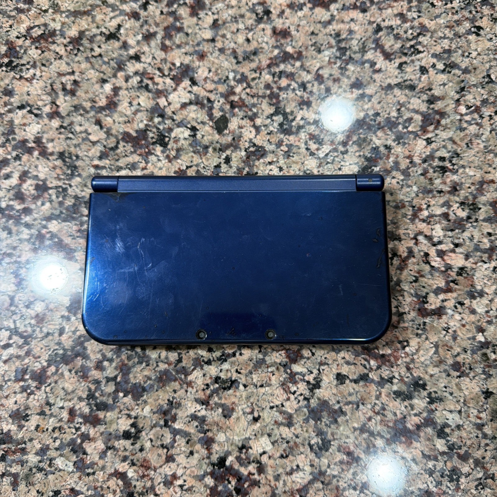 B6118 Nintendo new 3DS LL XL console Metallic Blue Japan w/pen fx