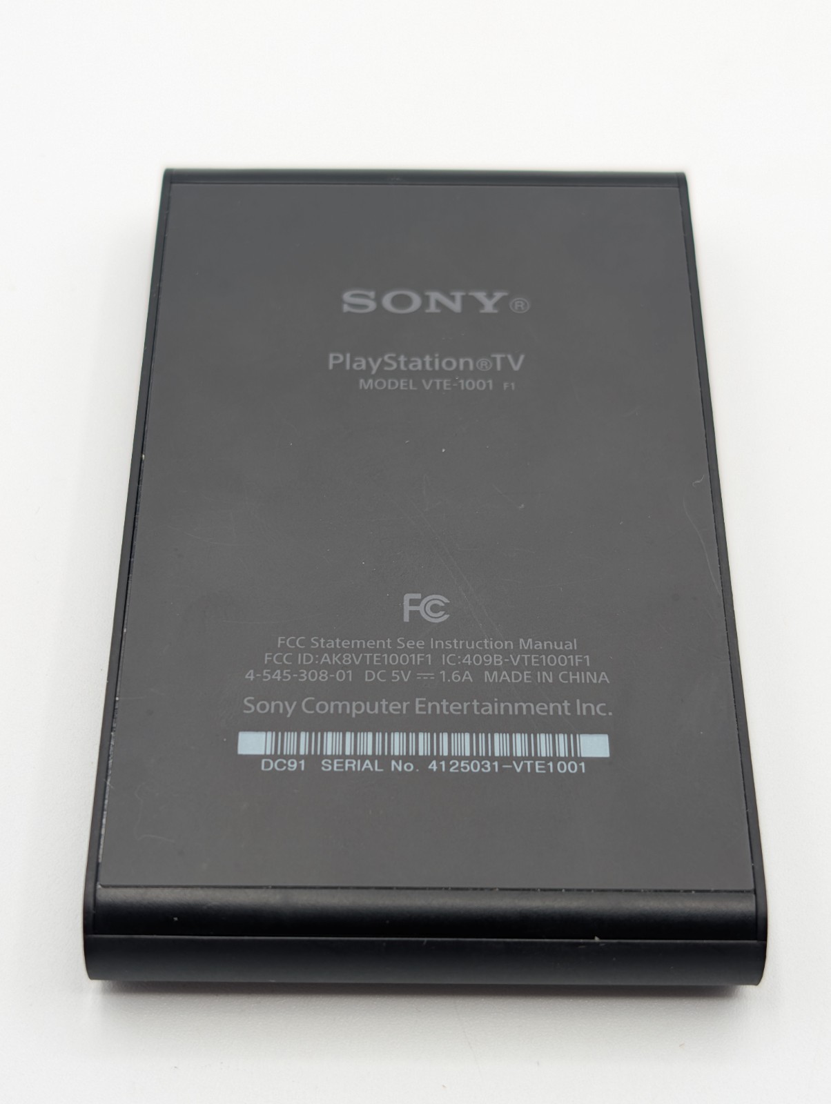 Sony PlayStation TV Console VTE-1001 PS TV Vita Microconsole w/ Sony AC Adapter