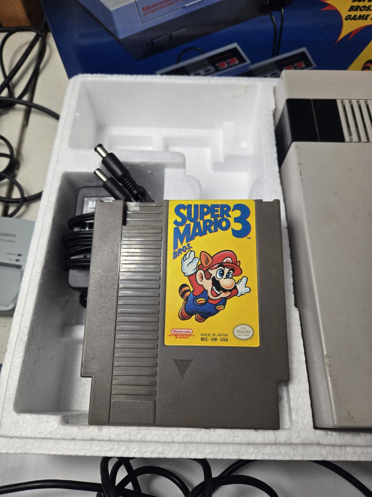Nintendo NES Console Challenge Set Partially Complete Tested Works Well