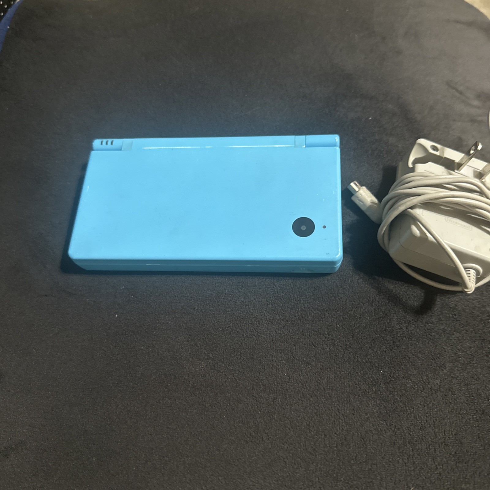 Nintendo DSi Light Blue Handheld Console Game System Tested