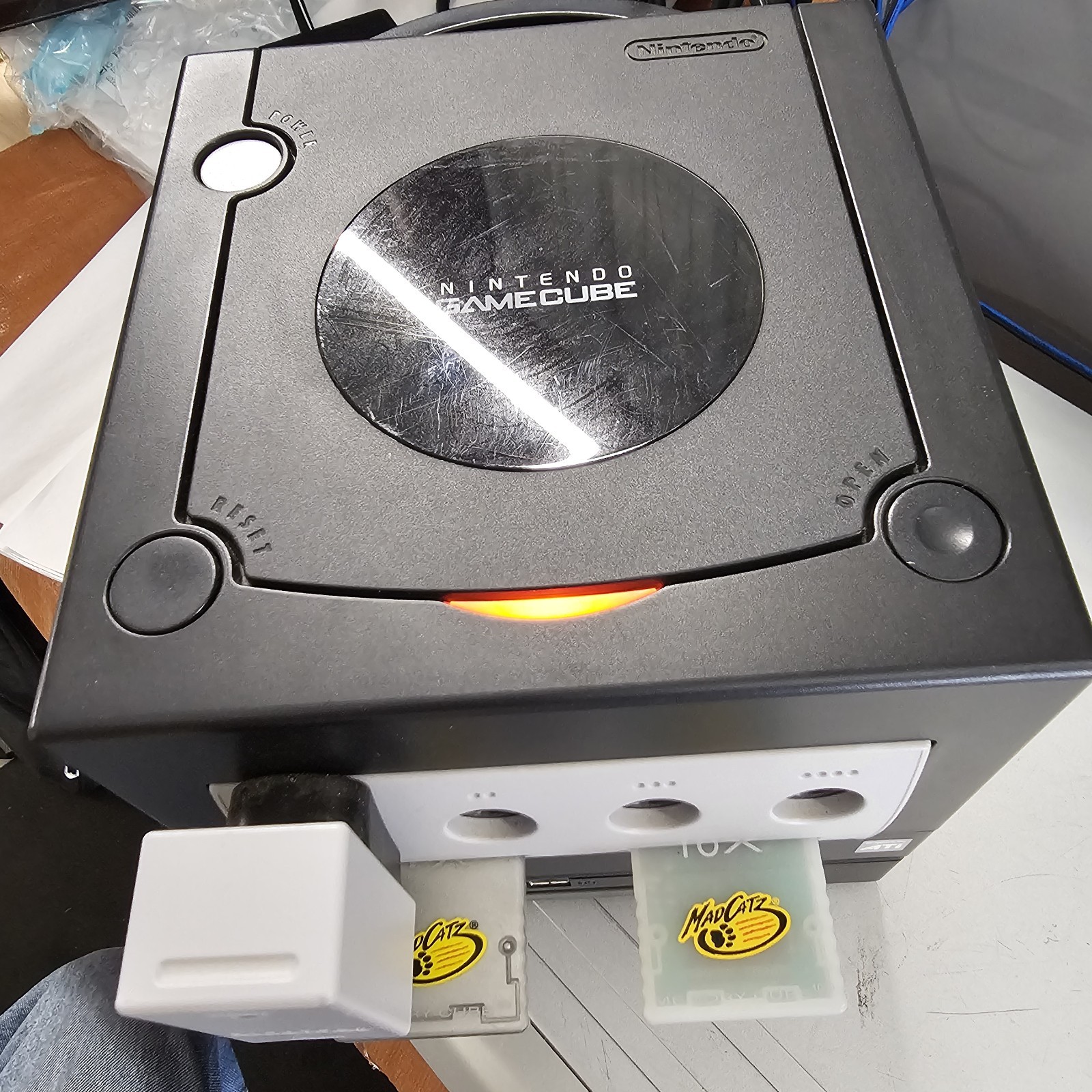 GameCube Bundle Console With Gameboy Player And Games Tested Working
