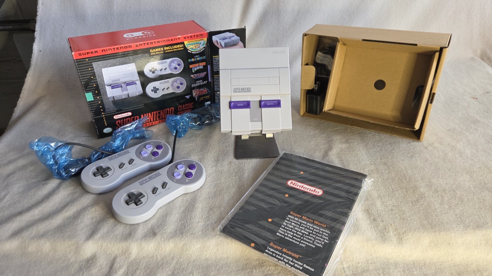 Nintendo Super NES Classic Edition Video Game Console – Gray