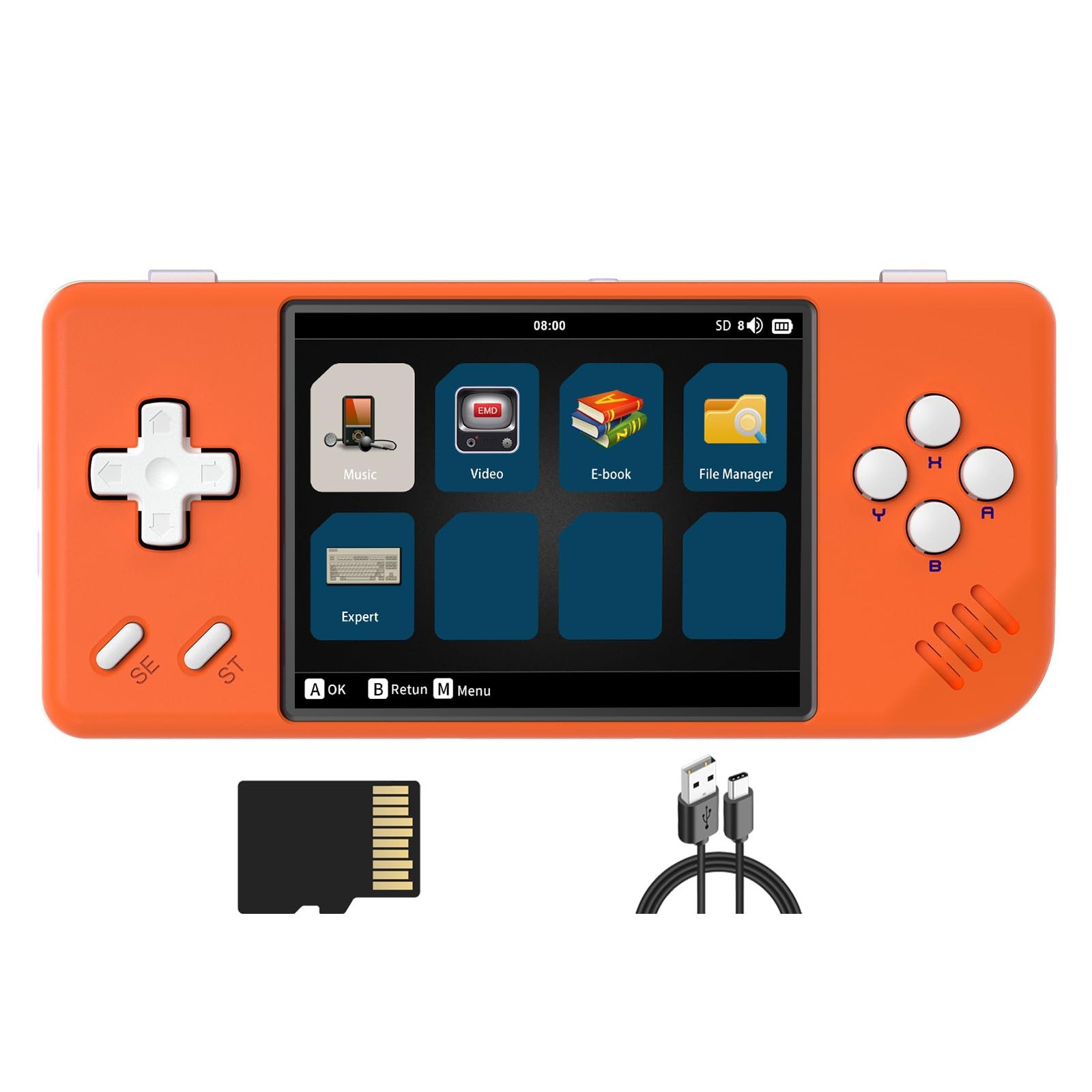 RG28XX Handheld Game Console Retro 2.83-inch Screen Video Game Player 64G TF …