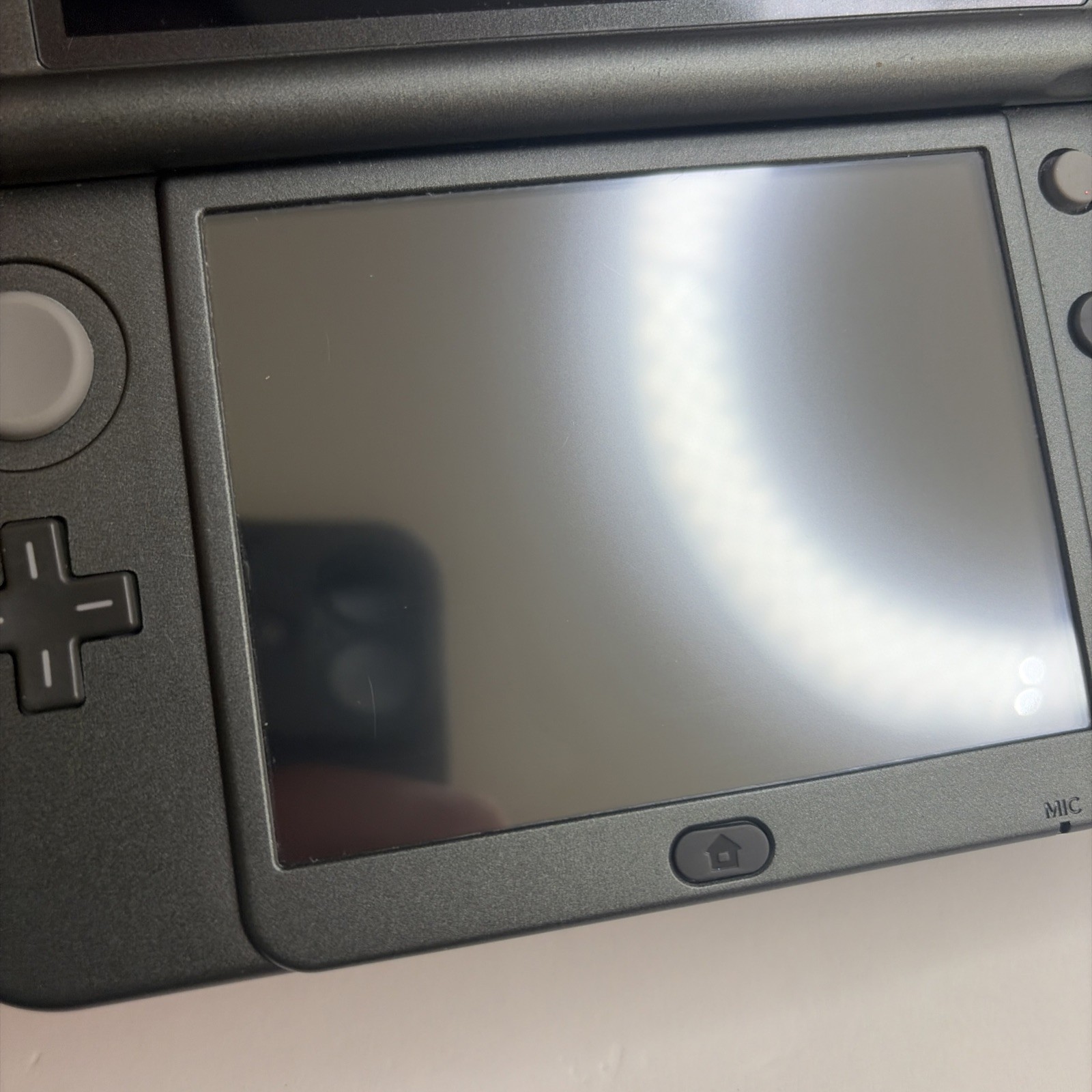 New Nintendo 3DS XL Gray Black Console, Charger Stylus Top IPS US Version