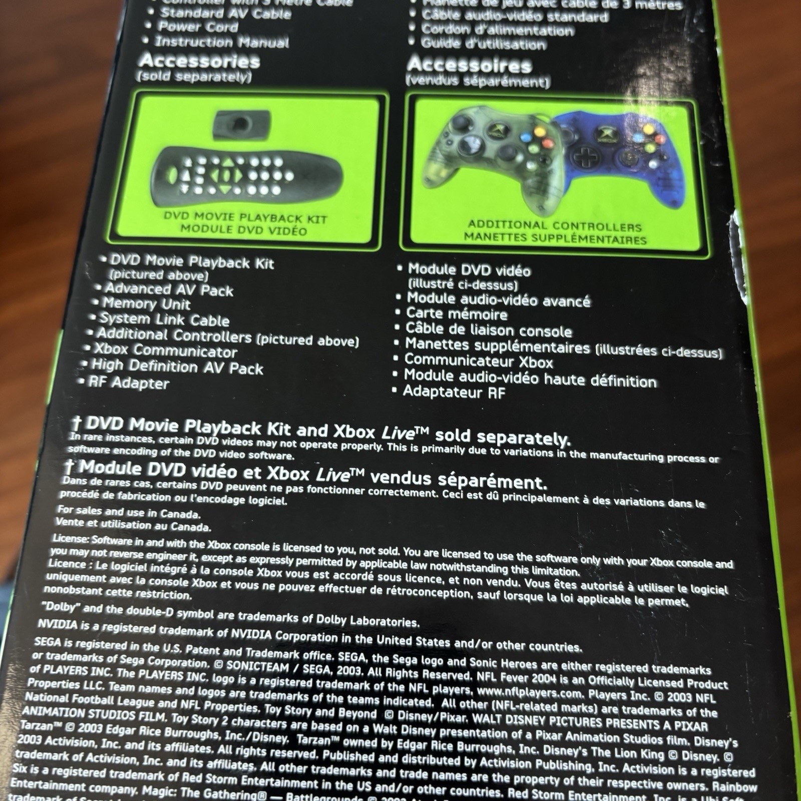 Microsoft Original Xbox console Vintage Complete in box 2004 Holiday