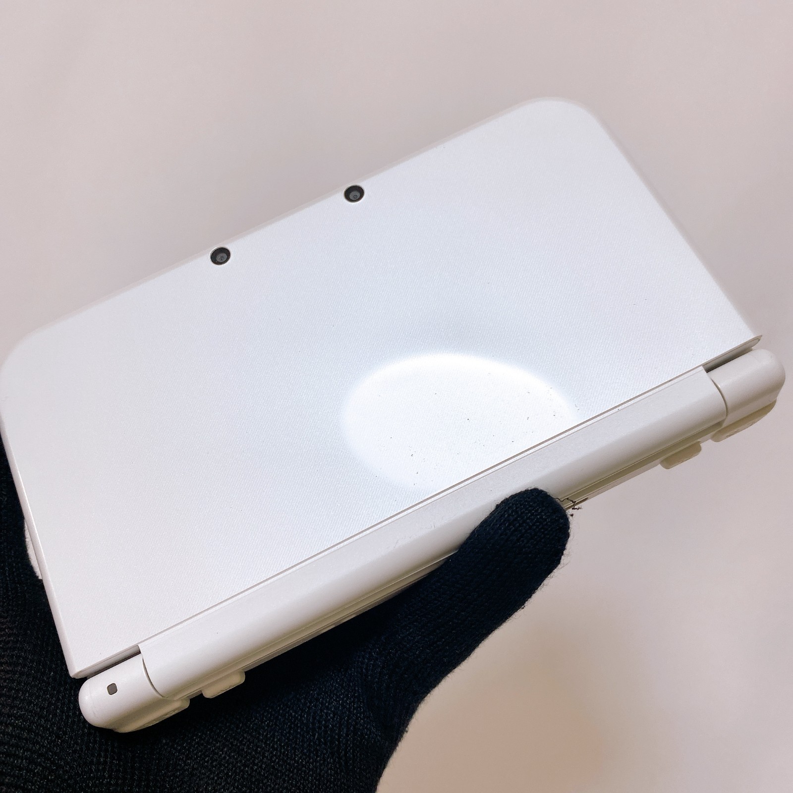 【Dual IPS】 New Nintendo 3DS XL LL Pearl White Stylus Japan Tested Working Rank S
