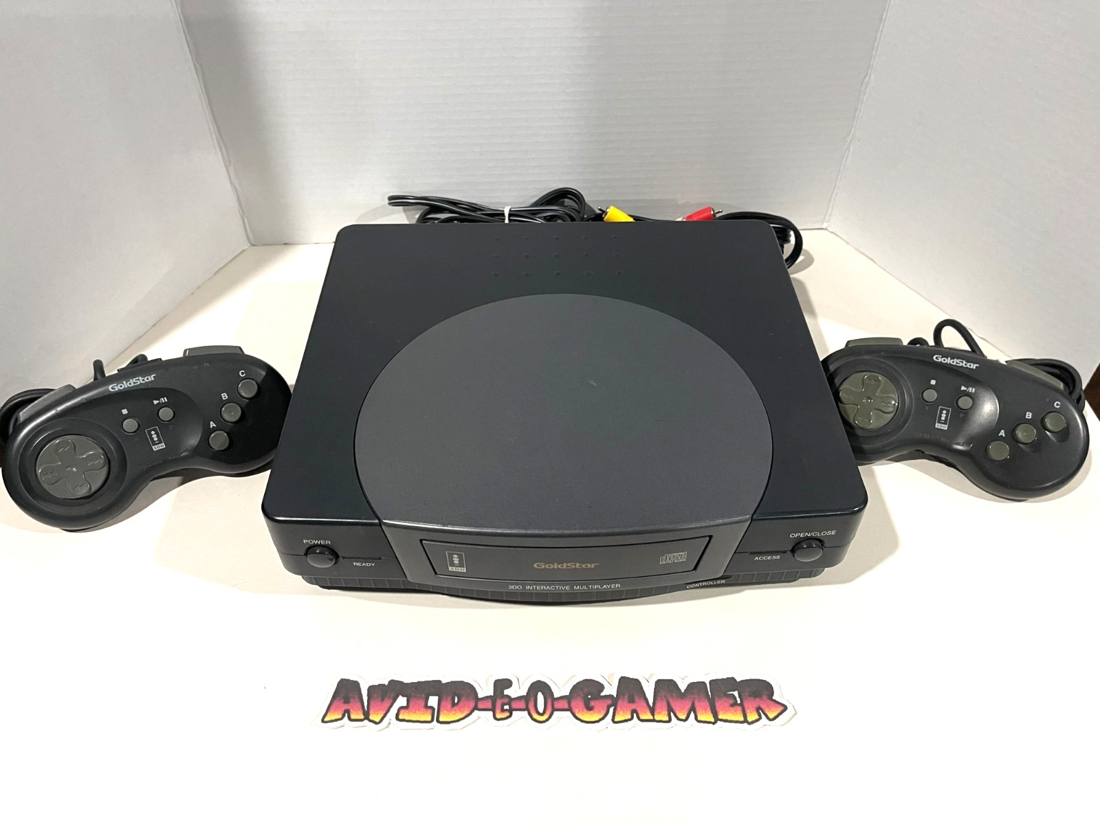 Gold Star Variant of Panasonic 3DO Goldstar Console 2 Controllers NTSC Tested