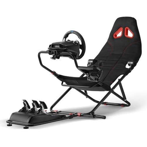 DIWANGUS Racing Cockpit Angle and Height Adjustment Racing Wheel Stand Absolute