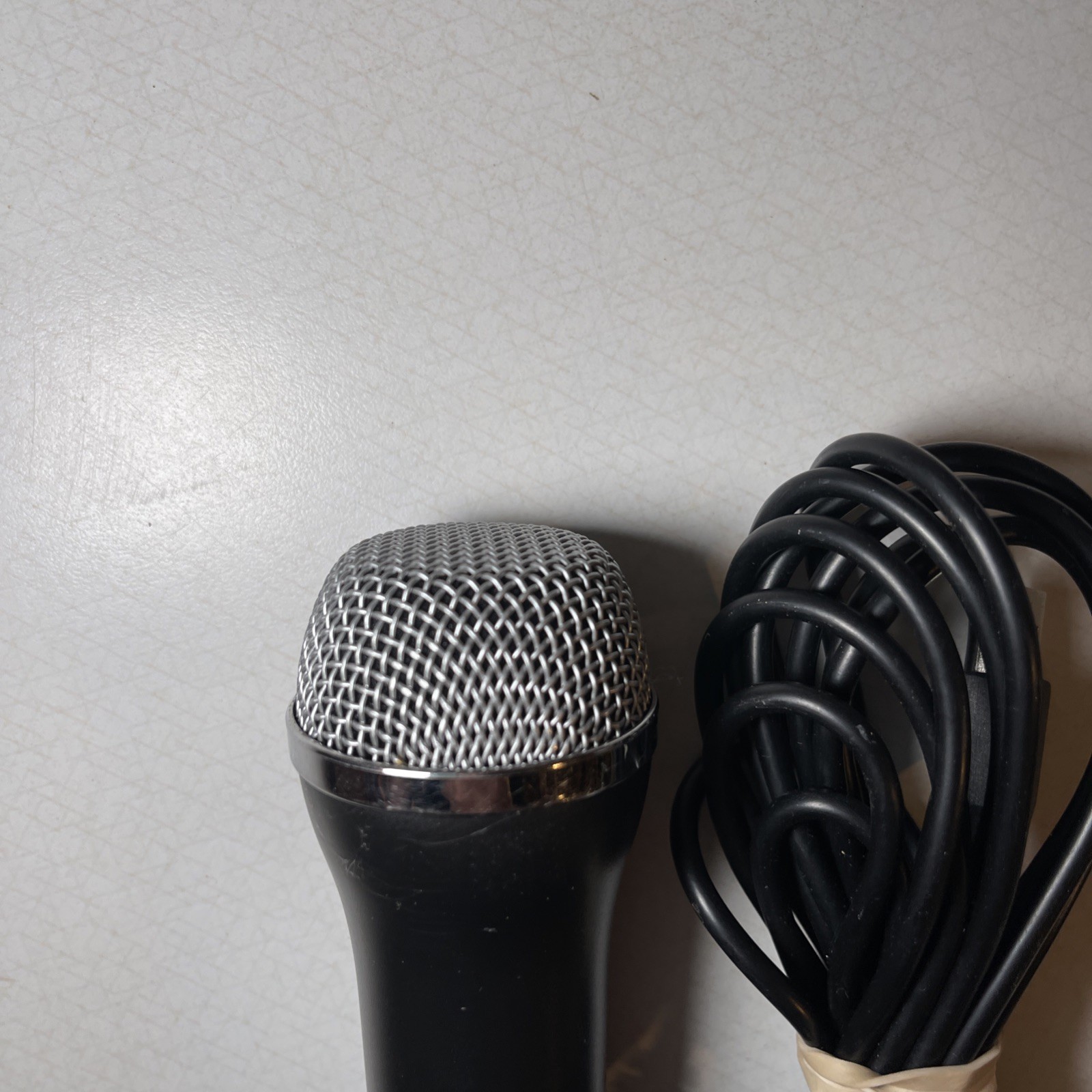 Two Microsoft Xbox 360 Controllers Untested No Backs With Cords And Microphone
