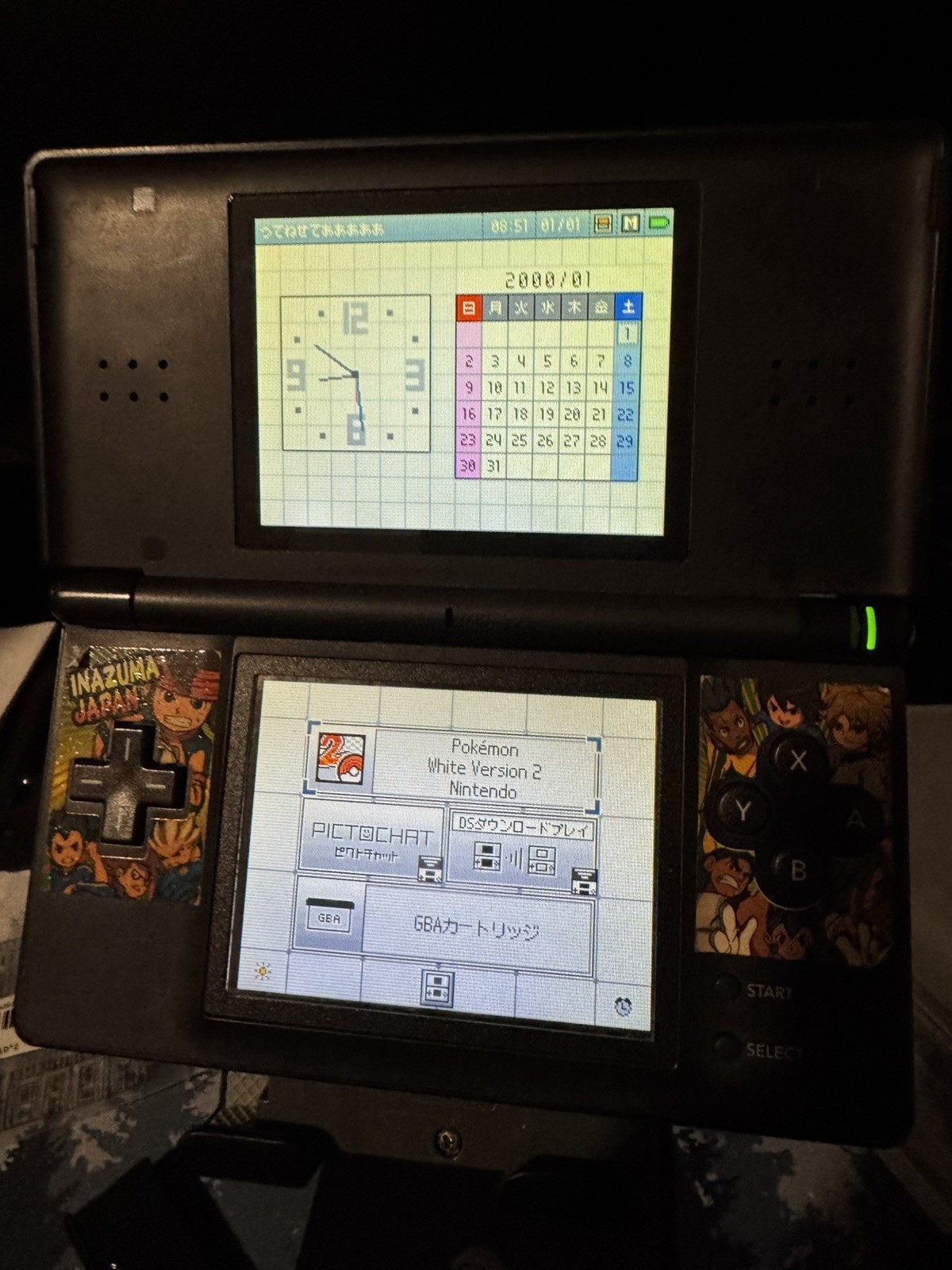 Nintendo DS Lite Console USG-001 Black Works