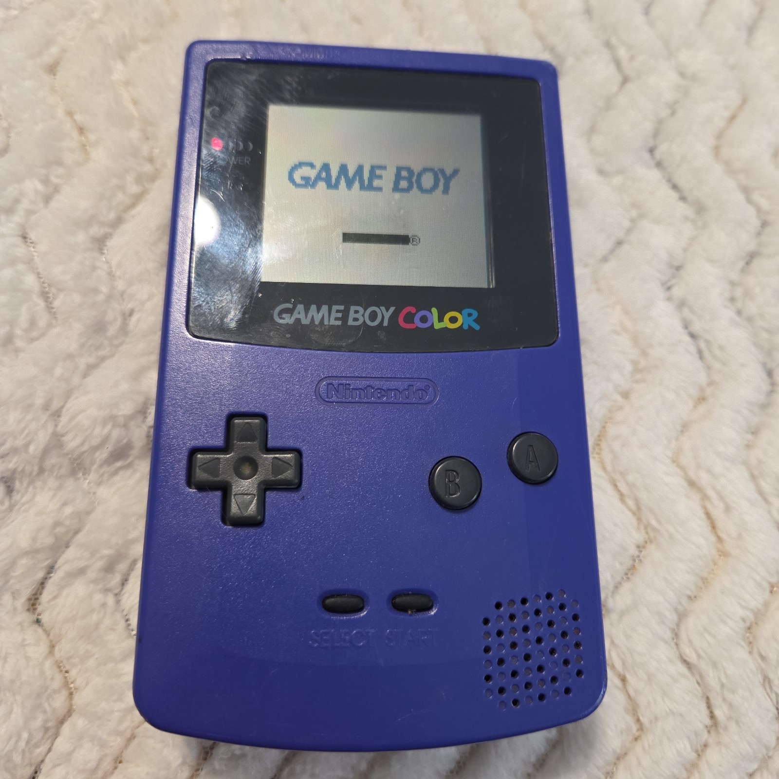 Nintendo Game Boy Color Grape Purple OEM Tested & Working CGB-001