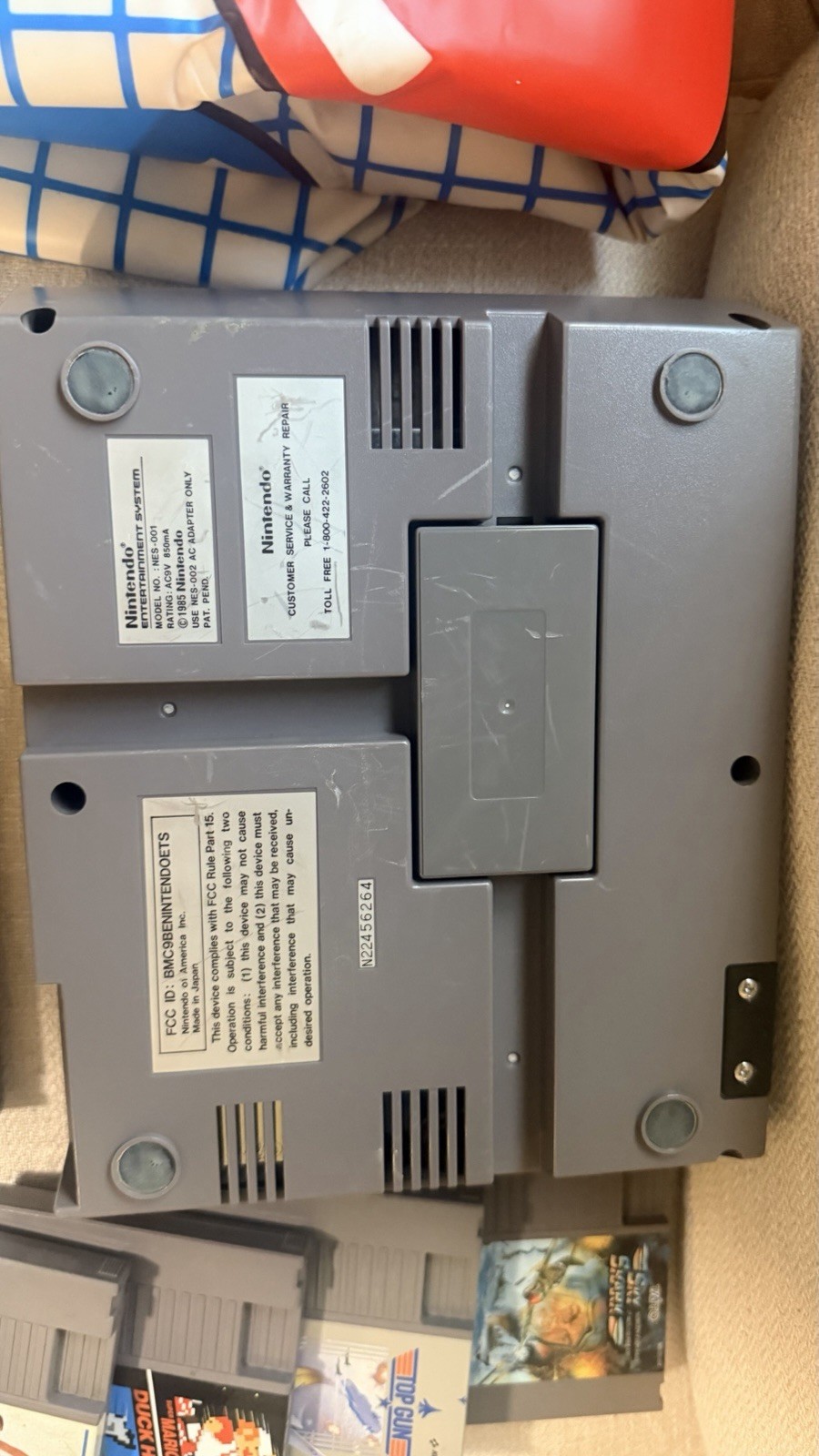 NES Console Bundle – Tested & Working – Vintage – No Returns
