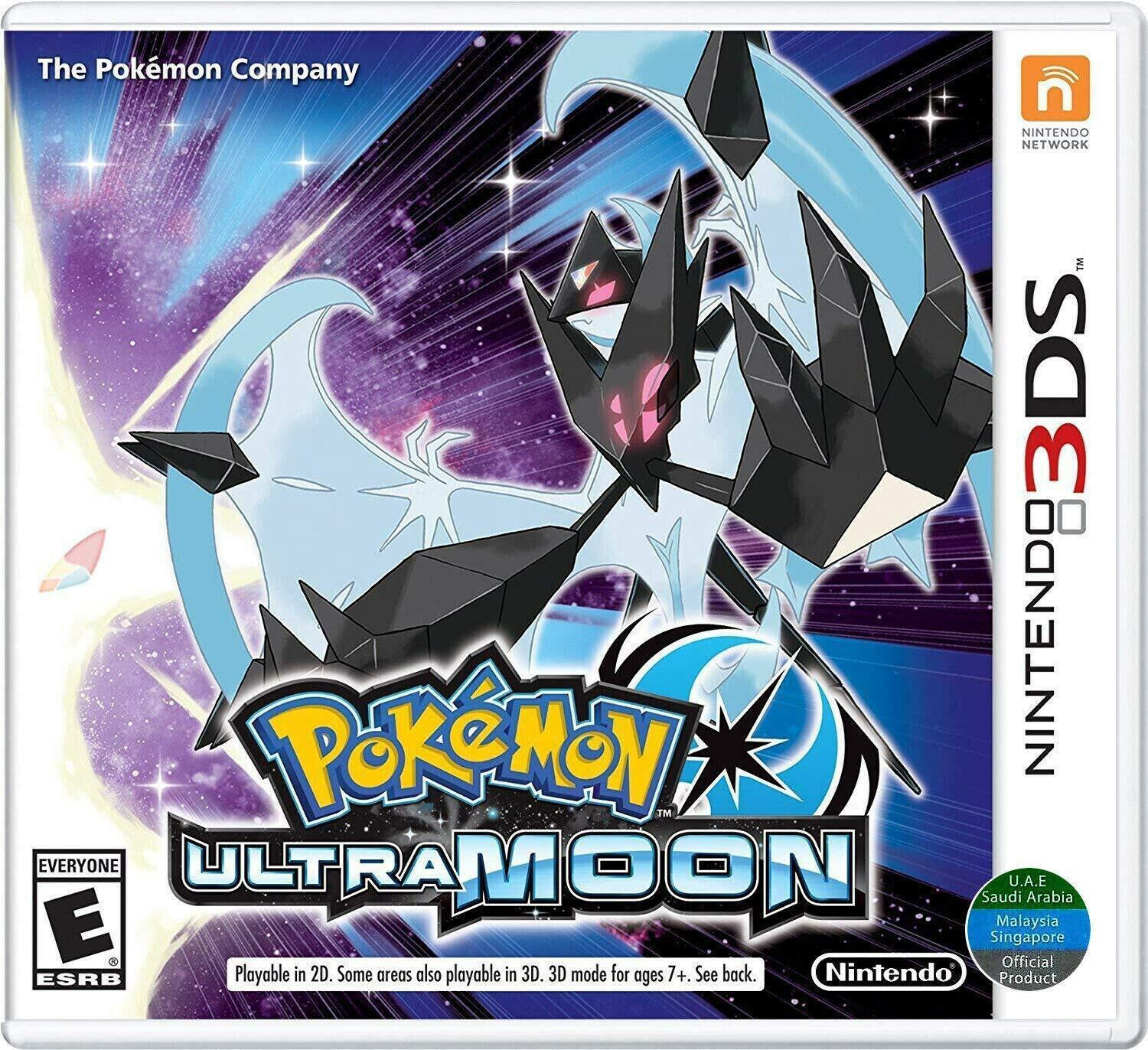 Pokémon Ultra Moon – Nintendo 3DS New Sealed Official