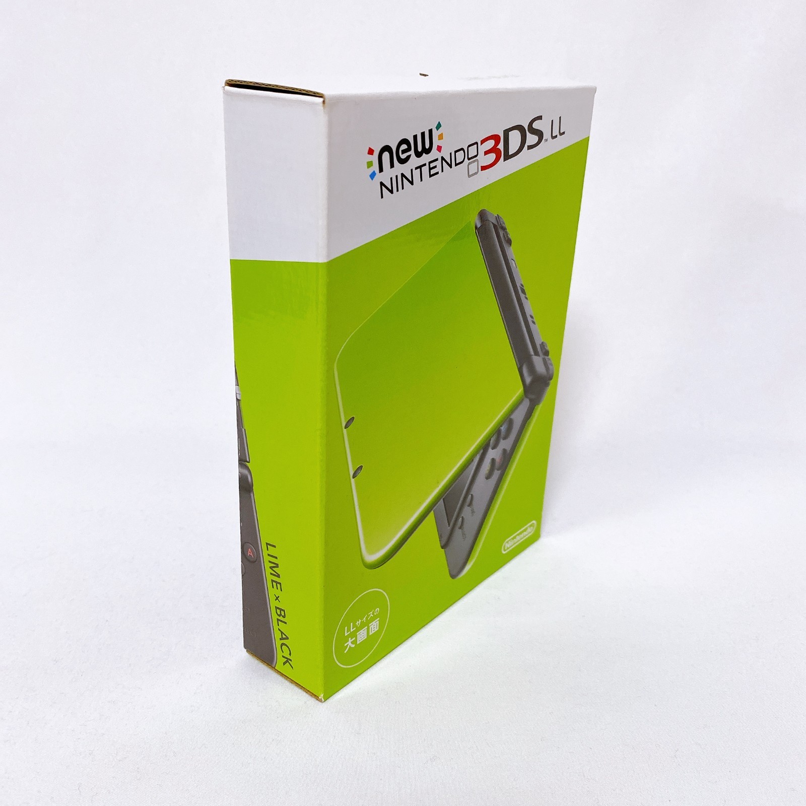 【Near Mint】【Dual IPS】New Nintendo 3DS XL LL Lime Black Console Japan Tested Rare