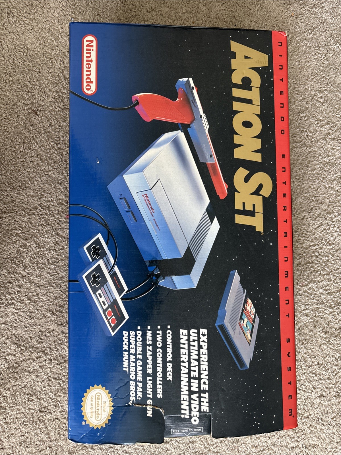 New Nintendo NES Action Set Home Console – White/Gray