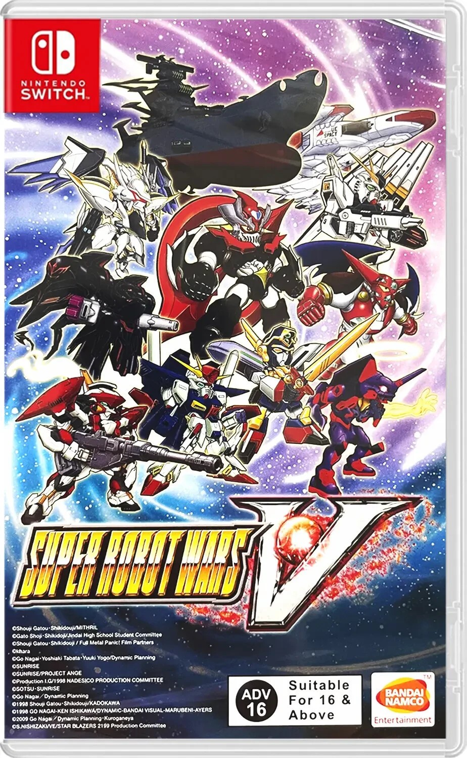 Super Robot Wars V Switch Brand New Game Special [Tactical RPG 2019]