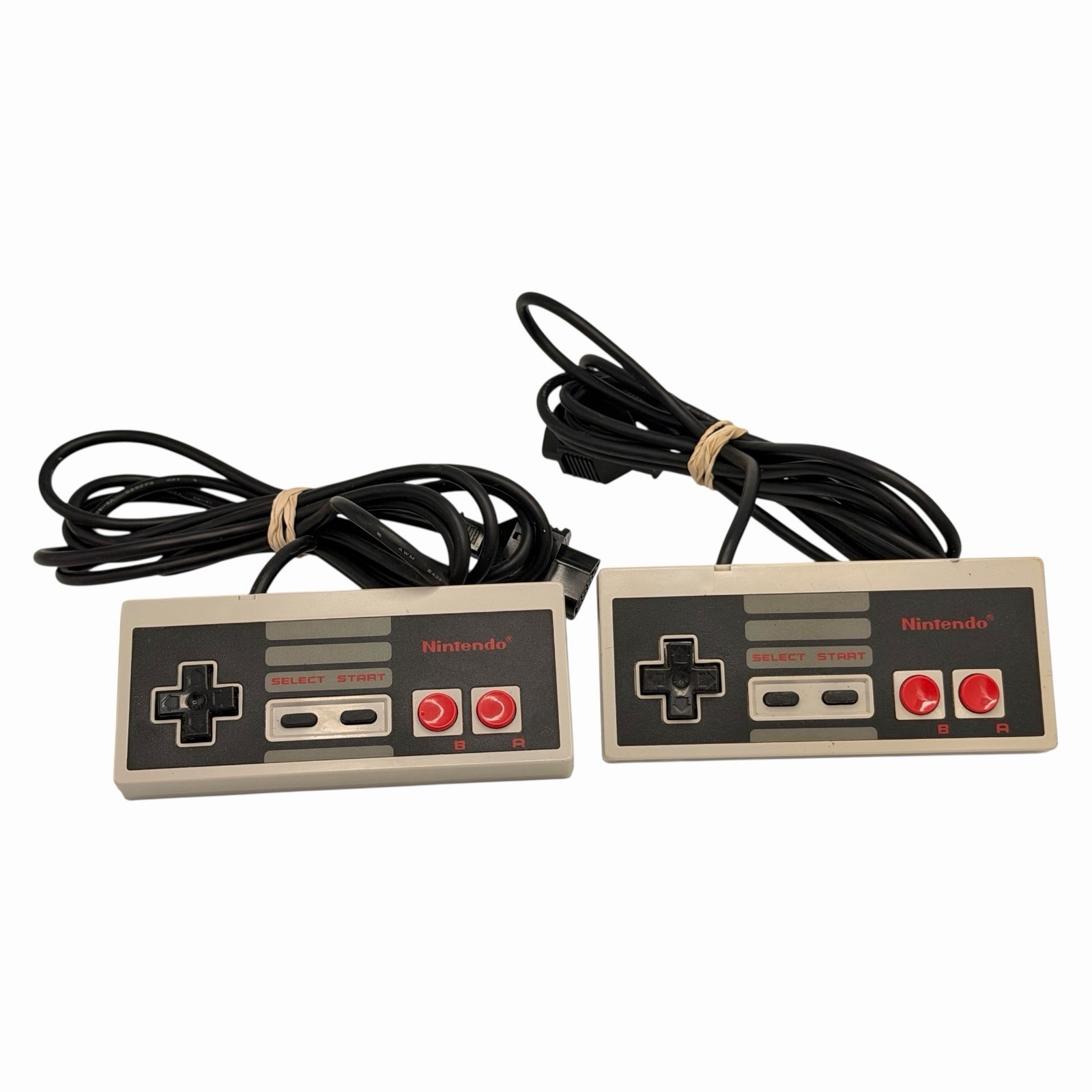 NES Console Lot w/ 10 Games 2 Controllers Hookups Zapper Power Pad Tested
