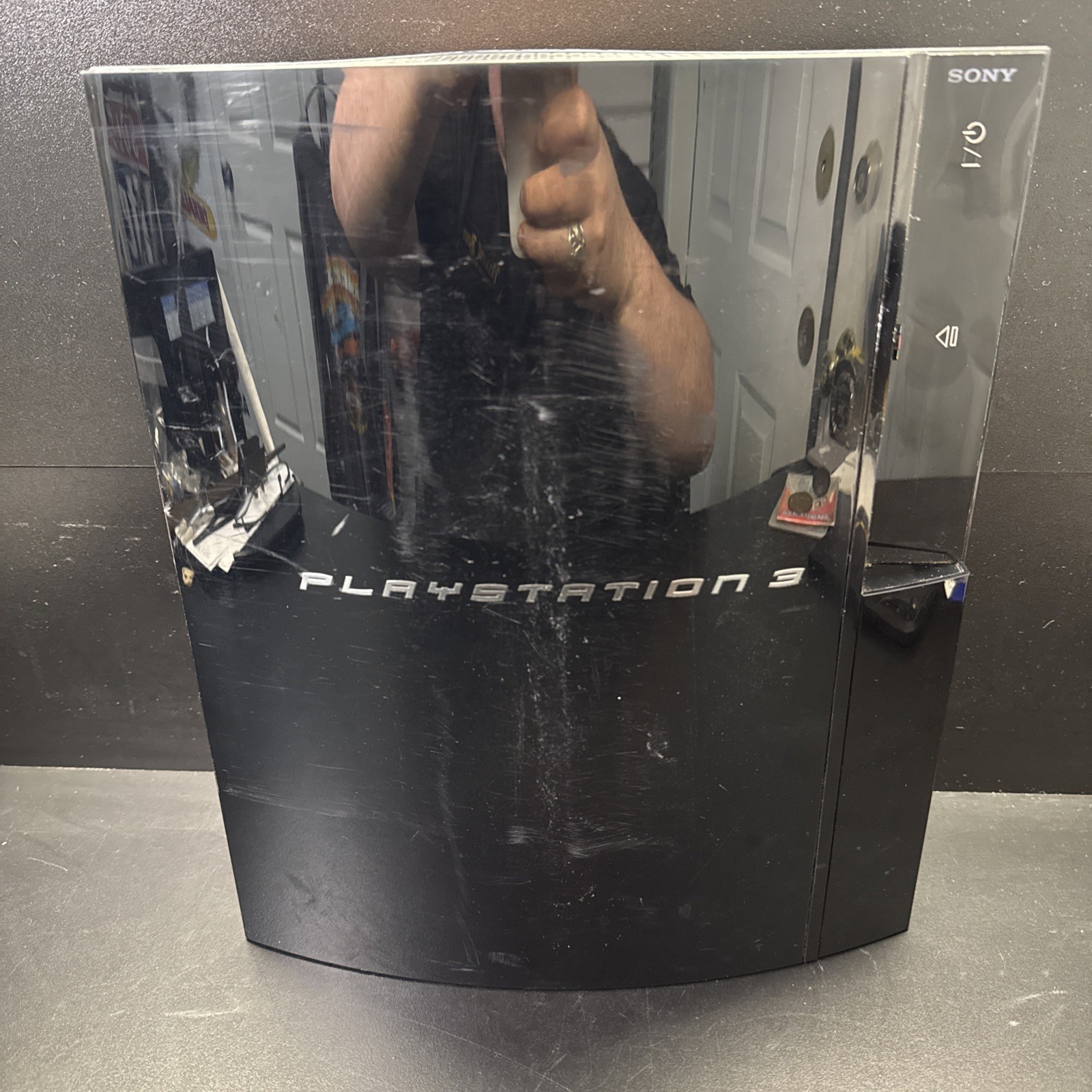 Broken Sony PlayStation 3 CECHB01 Backward Compatible PS3 PARTS/REPAIR ONLY #1