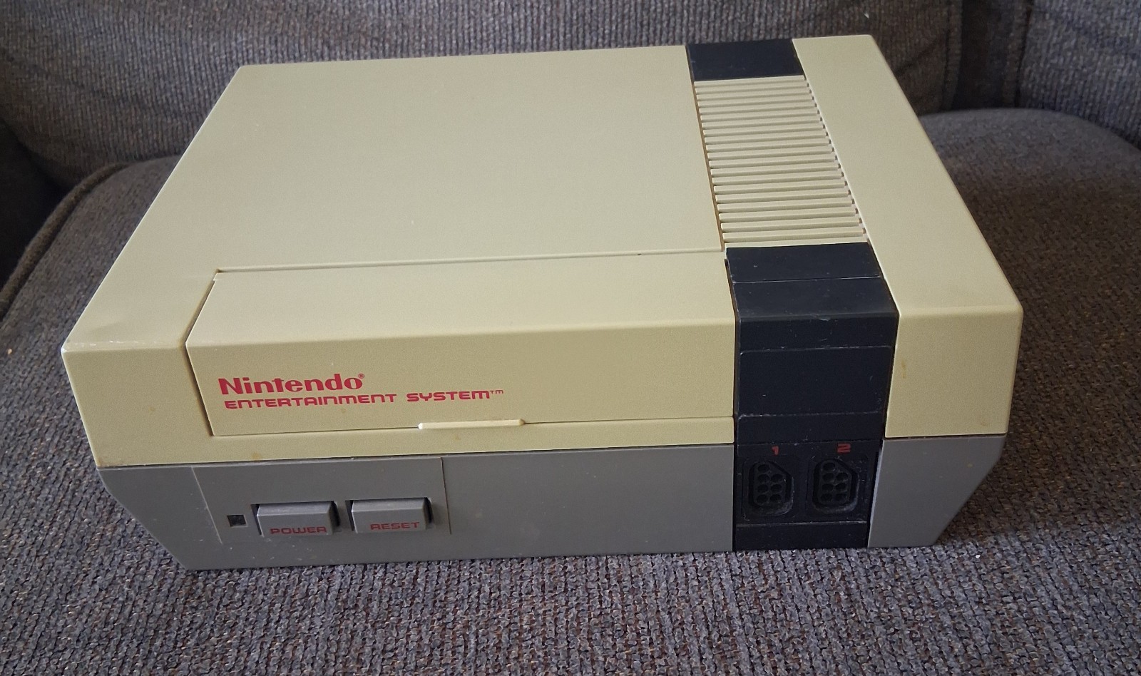 Original Nintendo NES Game Console, Controllers, Chords, And Games Lot