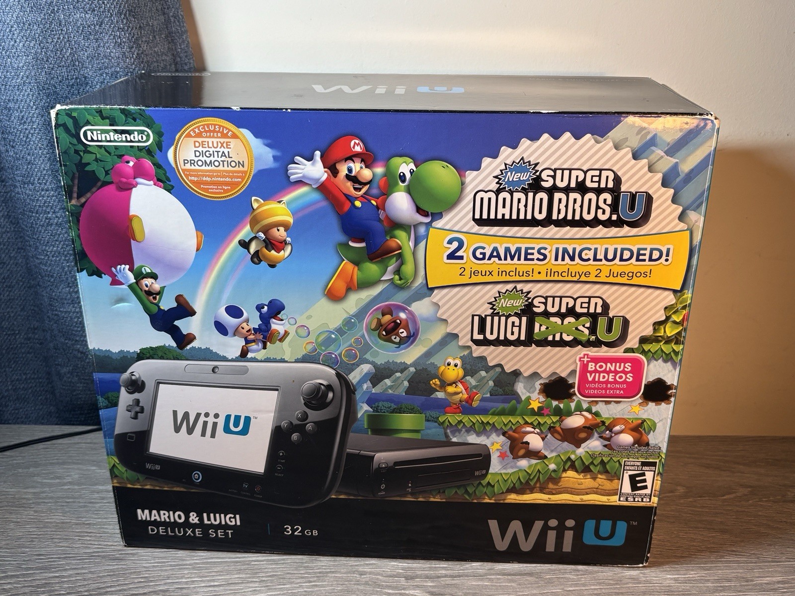 Nintendo Wii U Mario & Luigi Deluxe Set 32GB