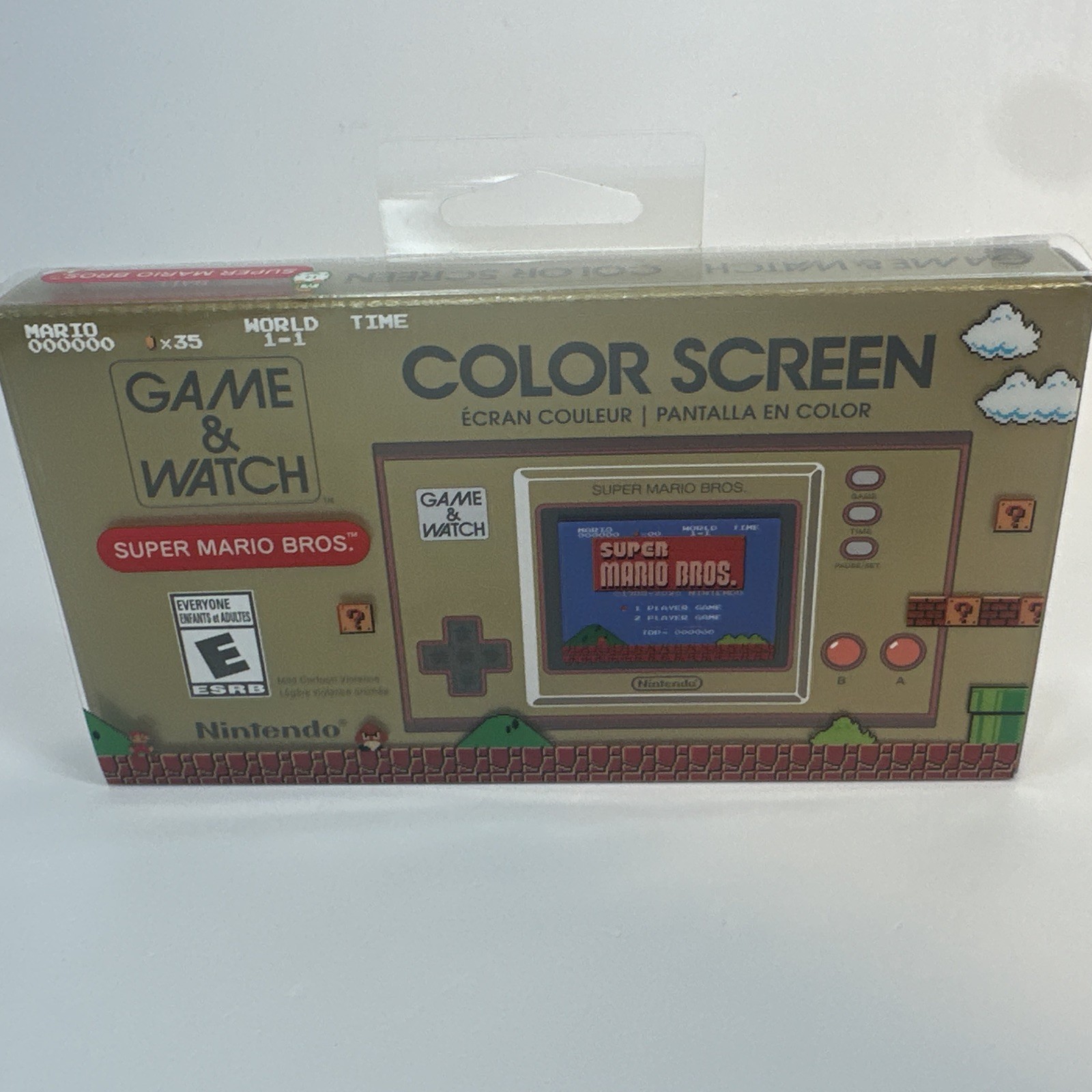 B6 Nintendo Game and Watch Super Mario Bros Color Screen *NEW and Sealed*