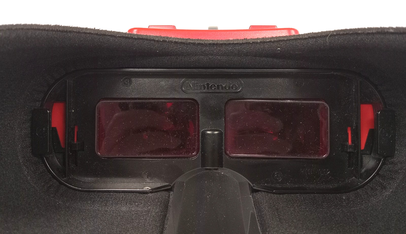 BROKEN Nintendo Virtual Boy Console Headset + Accs.- FOR PARTS, READ DESC #3