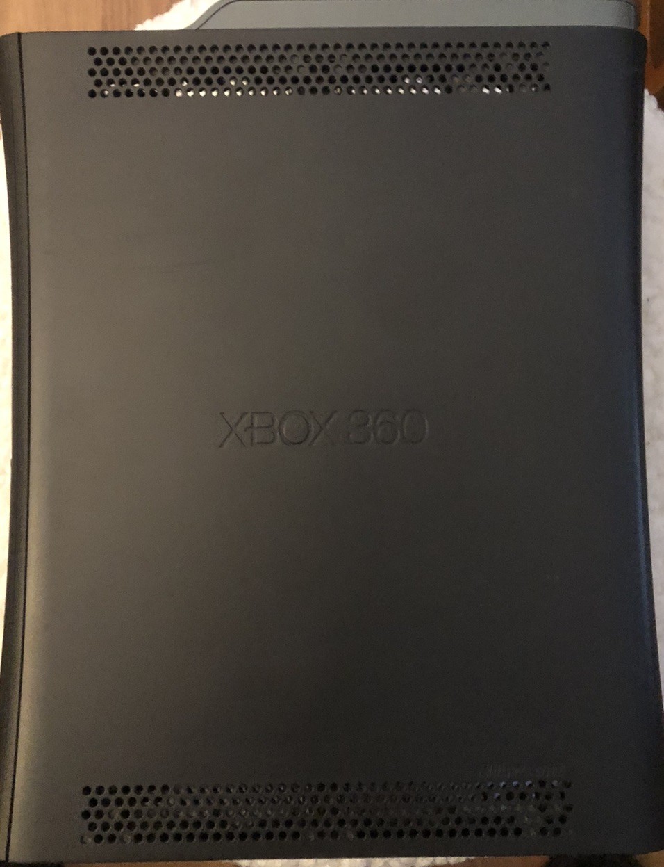 Microsoft Xbox 360 Elite Console – Black Power Console Only.