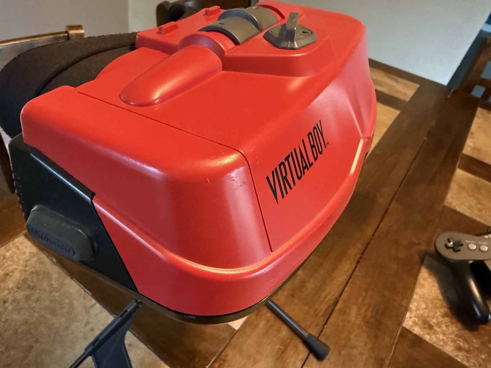 Virtual Boy Console with AC Adapter, Tap, 3 Games CIB! Solder Fixed, Works Great