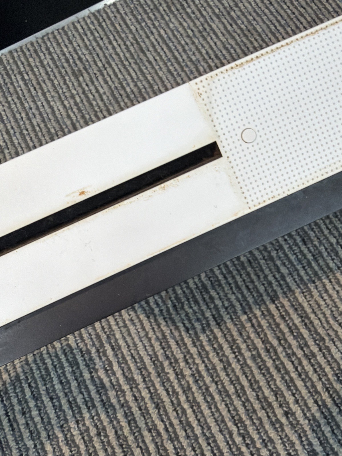 Microsoft Xbox One S 1681 White System Console Only For Parts or Repair