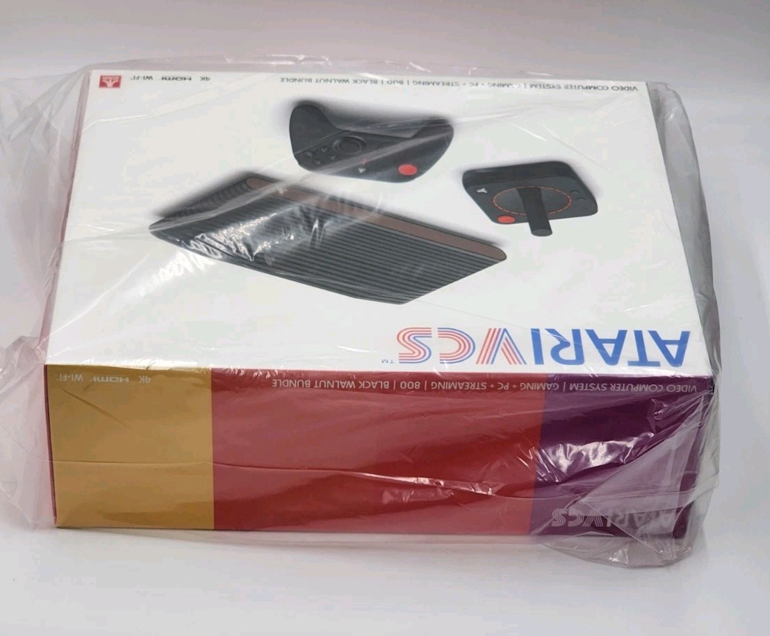 Brand New Atari VCS 800 32GB Console All-In Bundle Black Walnut 4K HDMI WIFI