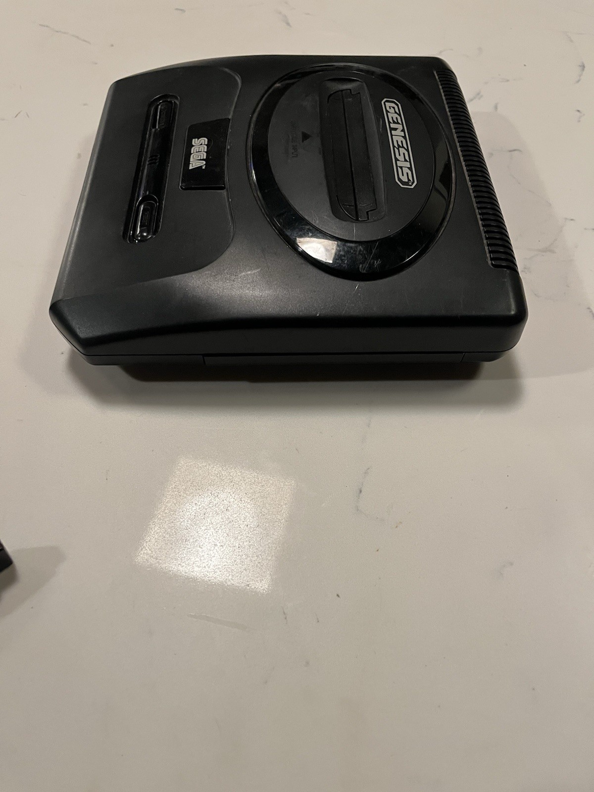 SEGA Genesis Black Console with Controller MK-1631 Untested No Cables