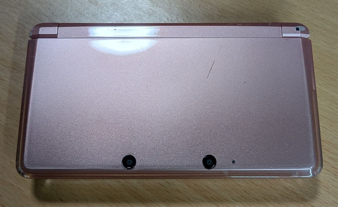 Nintendo 3DS Misty Pink Console CTR-001 Japan Tested w/ USB Charger SD