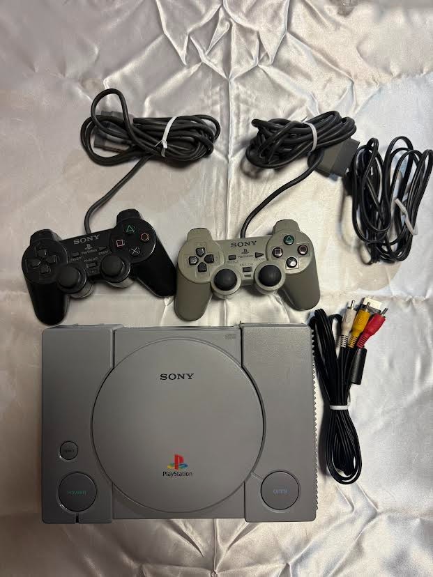 Sony PlayStation 1 PS1 SCPH-7501 Working item　Dualshock　set sale