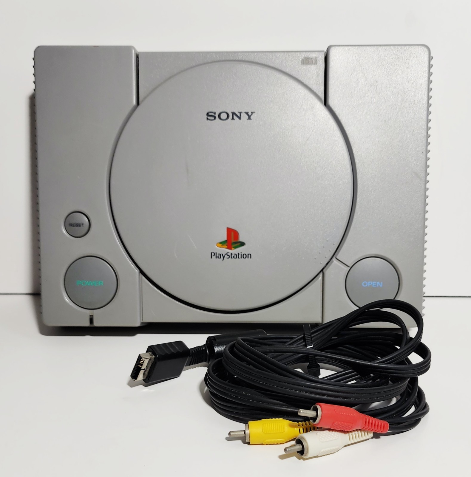 SONY PLAYSTATION 1 GAMING CONSOLE SCPH-5501 GRAY RETRO 1ST EDITION ’98 GAME UNIT