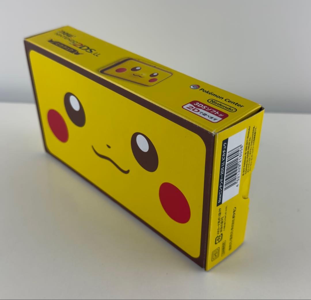 Nintendo 2DS LL Pikachu Edition Console Pokemon Center Japan Unused