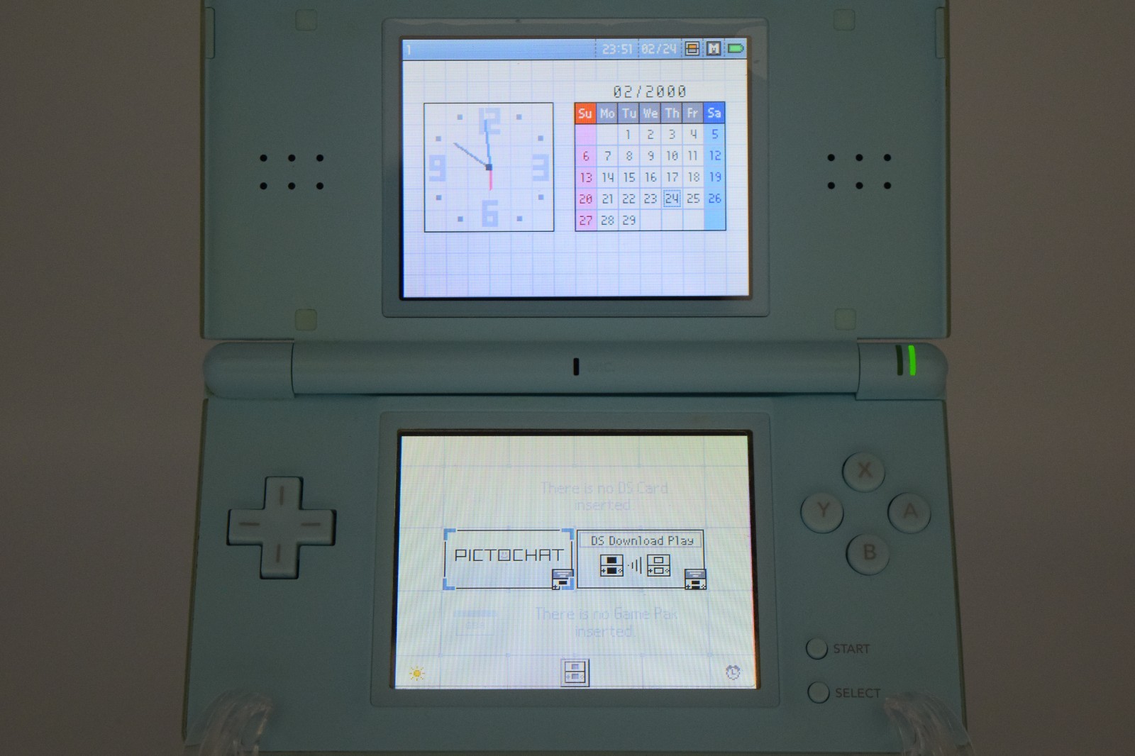 Nintendo DS Lite Ice Blue Console | Tested Working Region Free Japan
