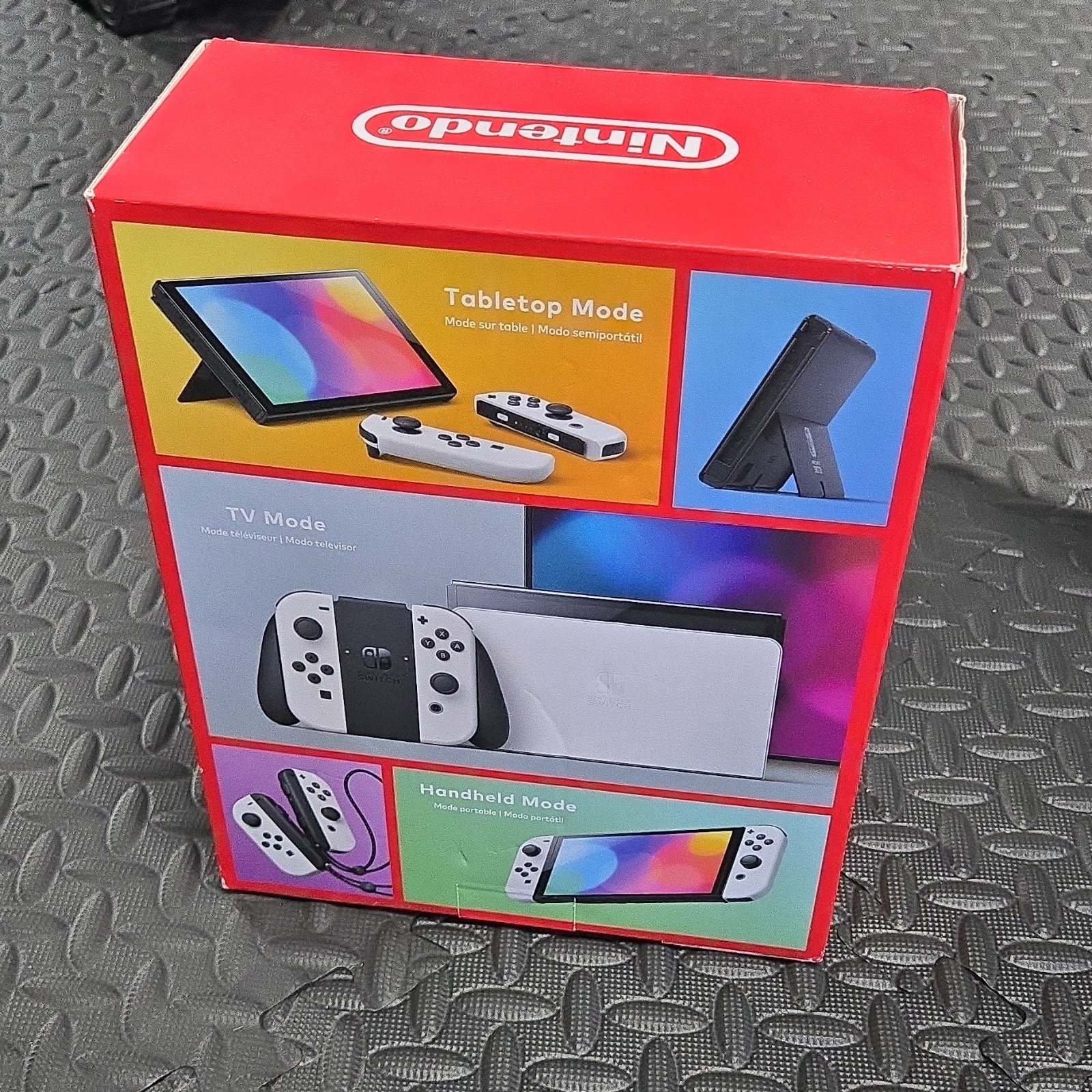 Nintendo Switch OLED Model White 64GB Console OLED Screen Dock LAN Port