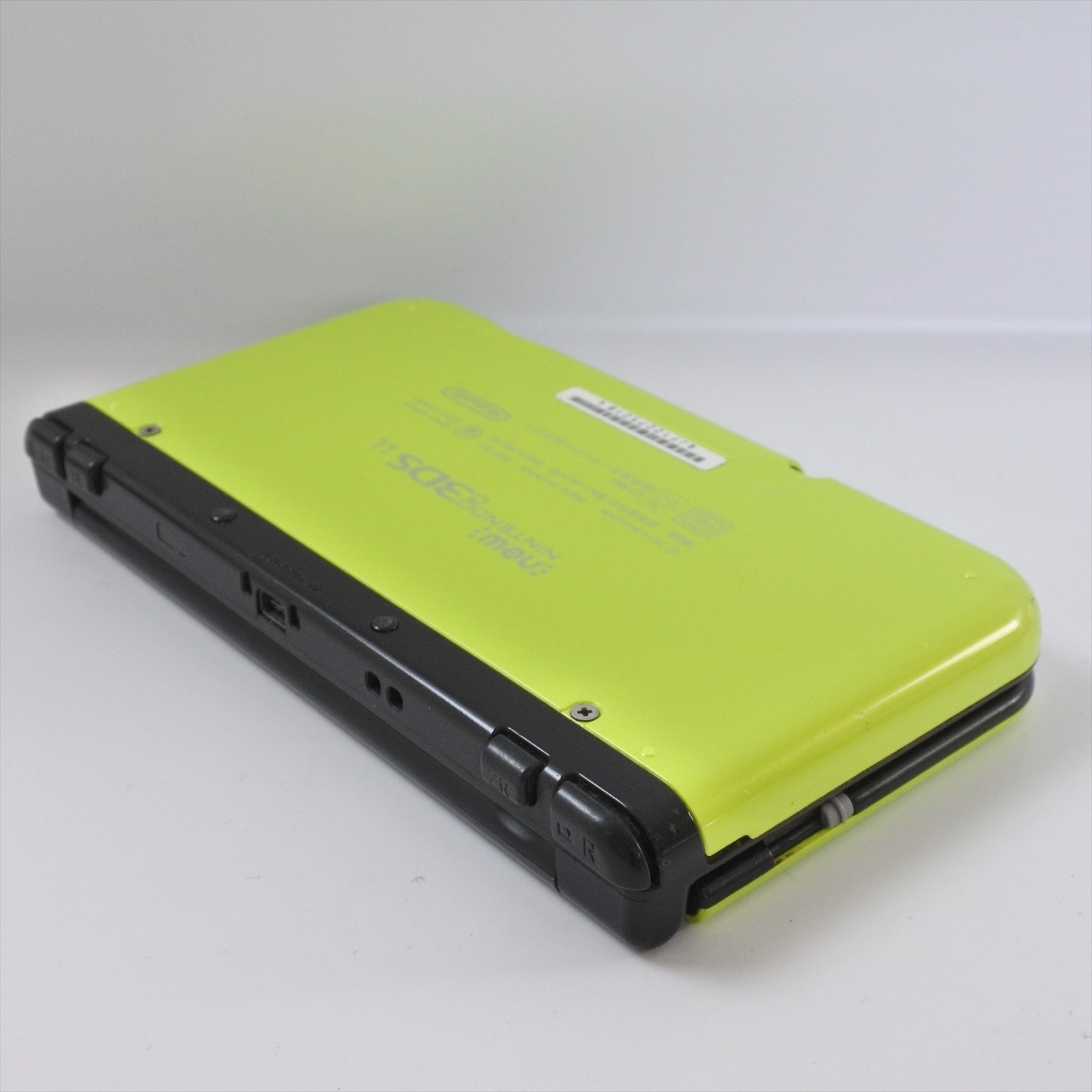 New Nintendo 3DS LL Console RED-001 Boxed NO Touch pen LIME x BLACK 2184 n3ds