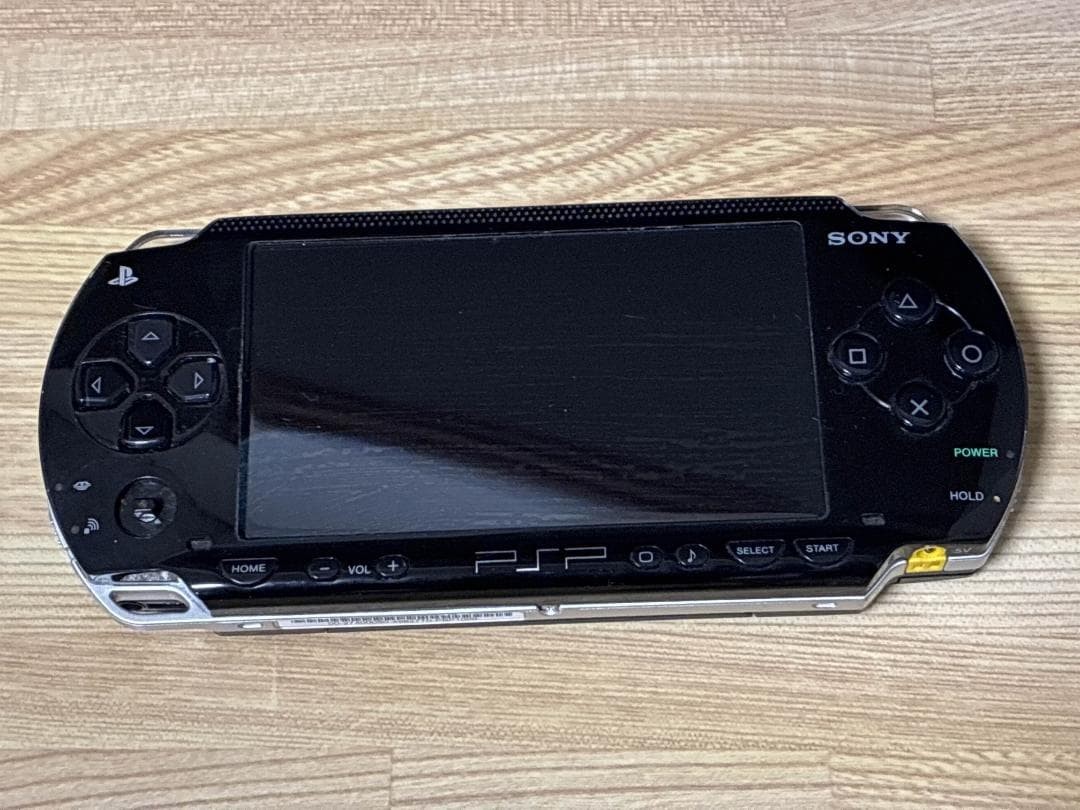 Sony PSP-1000 Black Console Tested JP w/AC Adapter No Battery