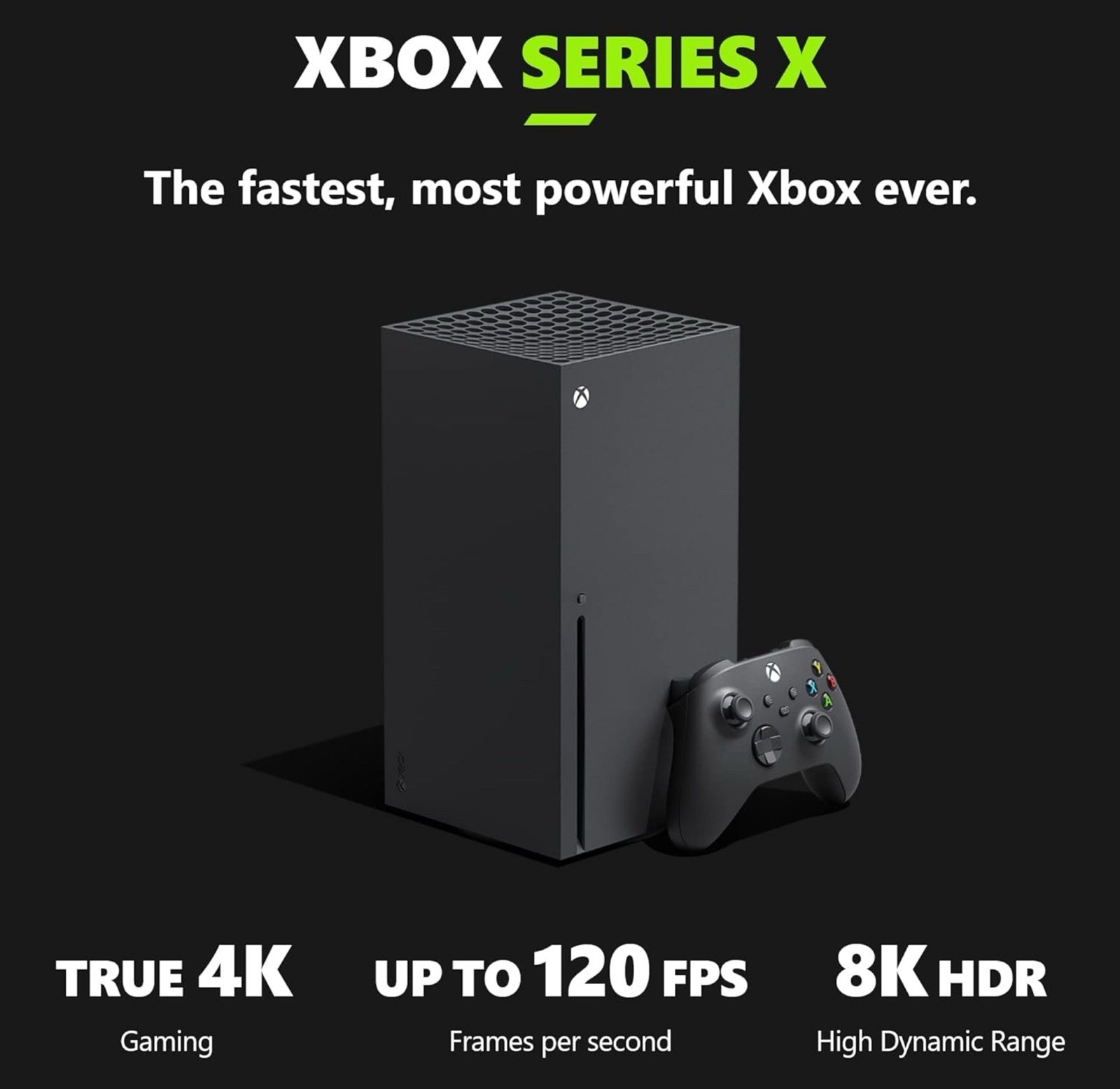 Microsoft Xbox Series x 1TB Carbon Black Gaming Console