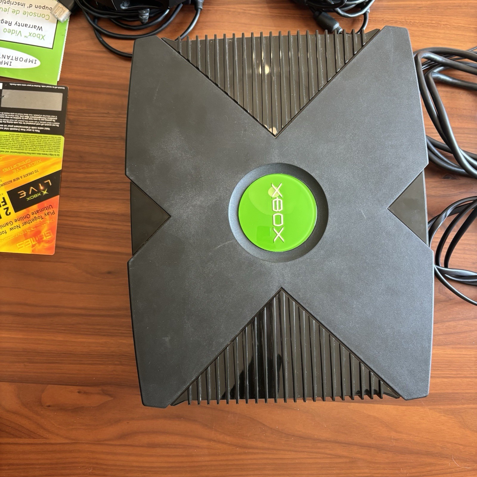 Microsoft Original Xbox console Vintage Complete in box 2004 Holiday