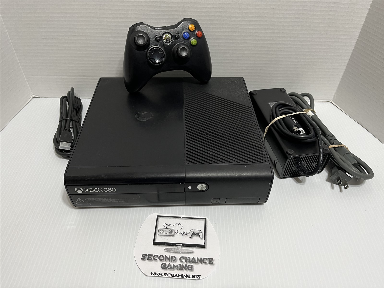 Xbox 360 E Series 1538 500GB Bundle w/ Controller – Fully Refurbished -Fast Ship