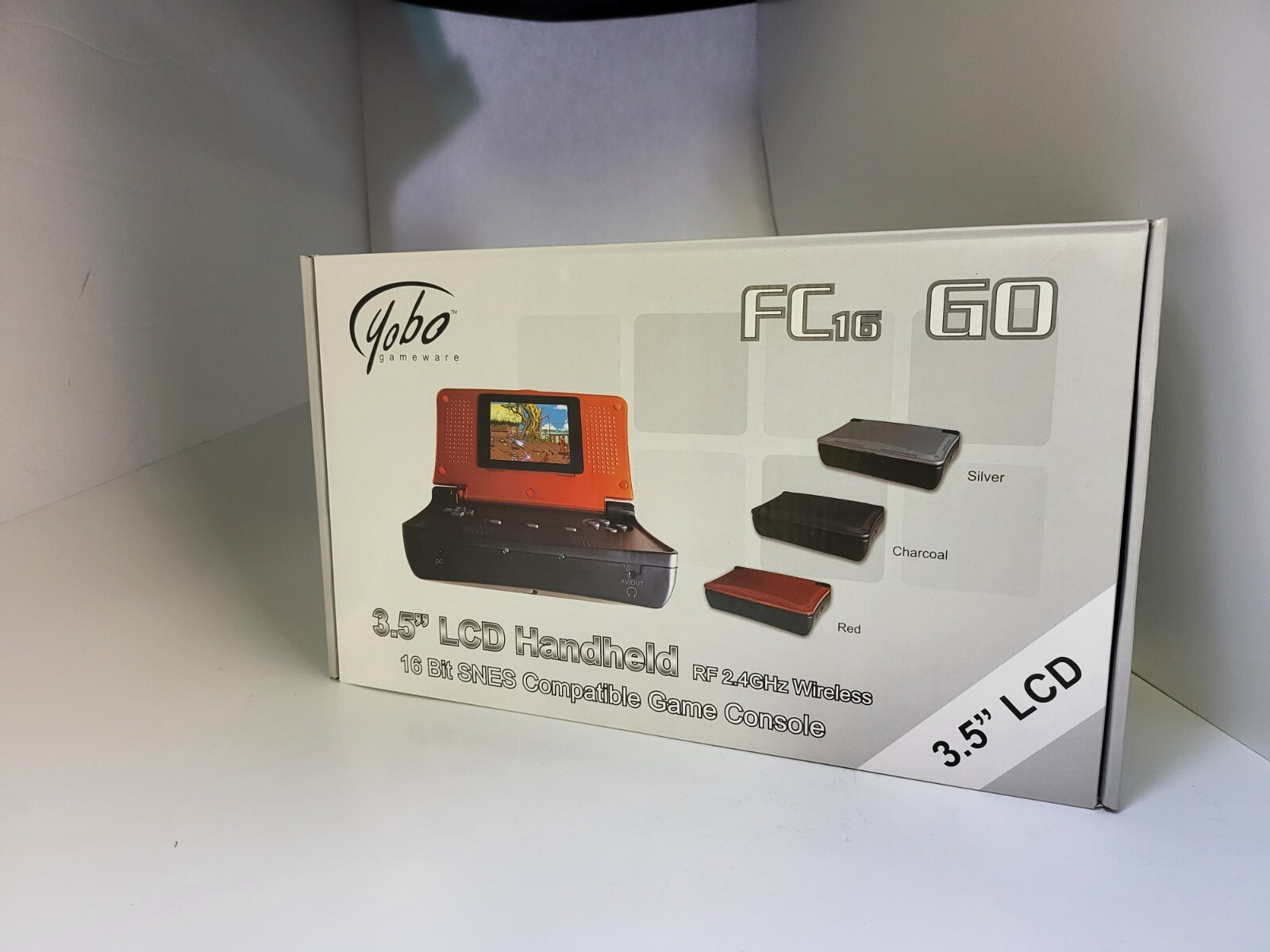 NEW Black SNES FC16 GO Handheld & Wireless Home Console for Super Nintendo #9G